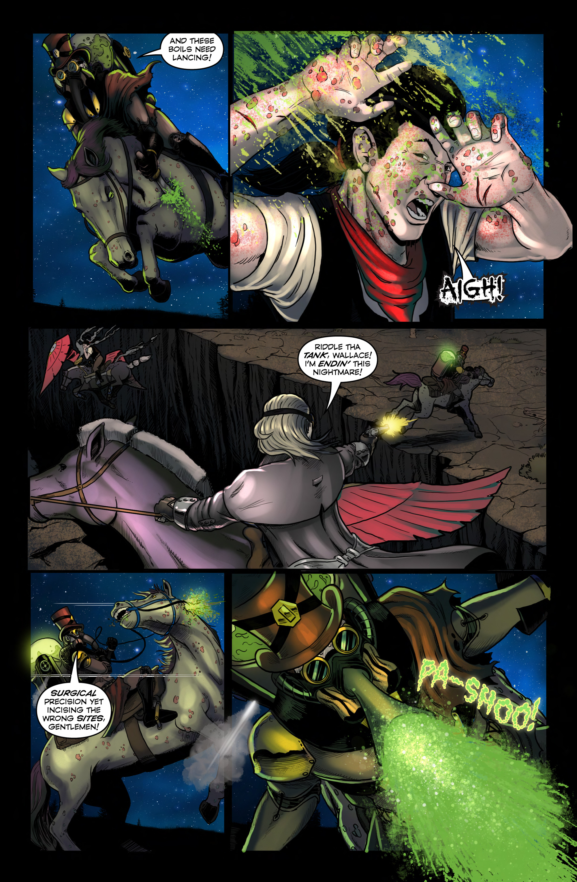 Read online Last Ride for Horsemen comic -  Issue #2 - 19