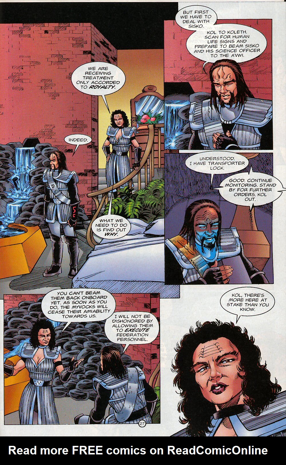 Read online Star Trek: Deep Space Nine - Lightstorm comic -  Issue # Full - 27
