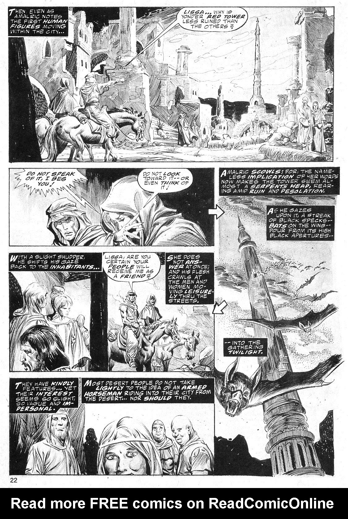 Read online The Savage Sword Of Conan comic -  Issue #21 - 22