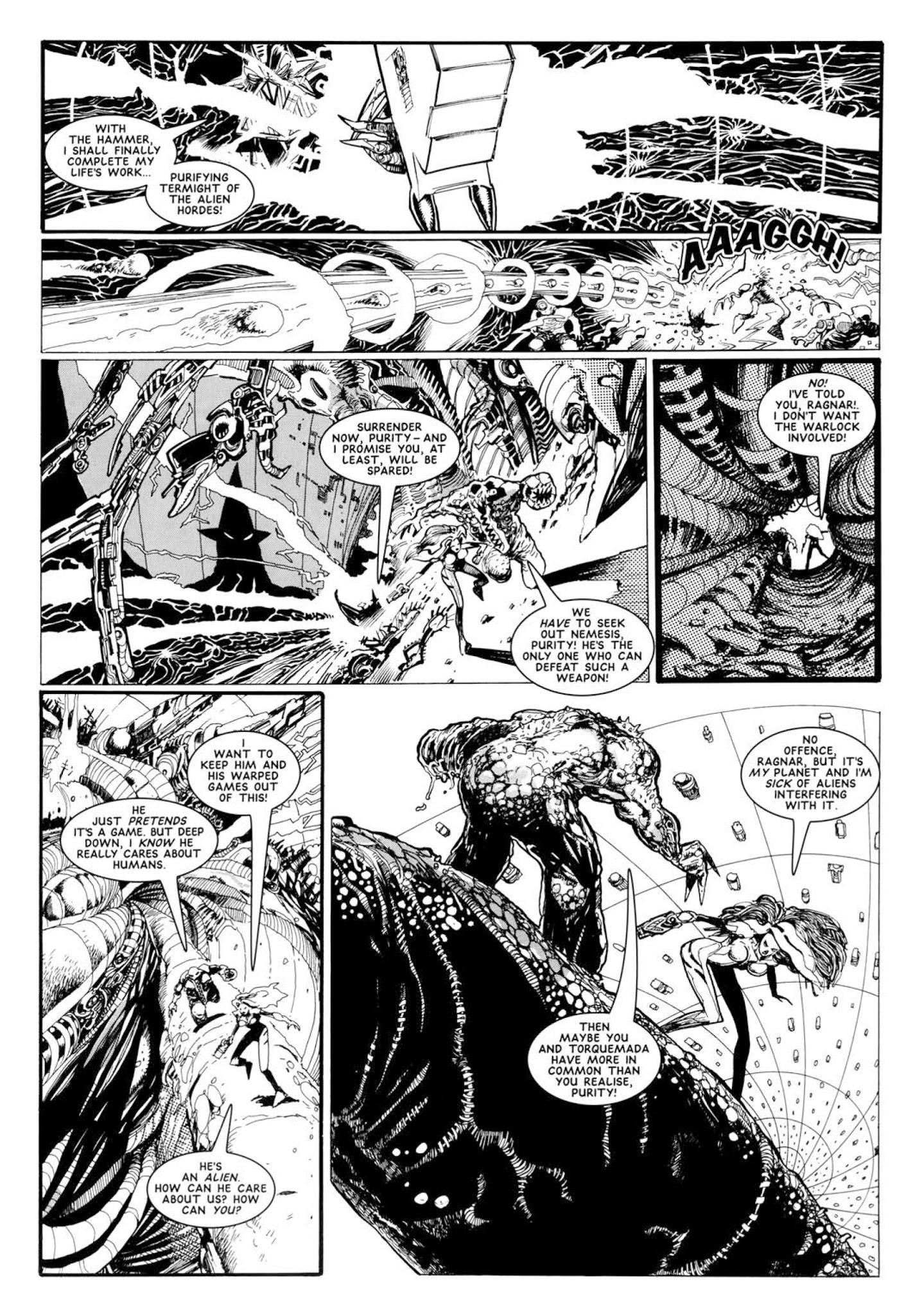 Read online The Complete Nemesis The Warlock comic -  Issue # TPB 3 - 152