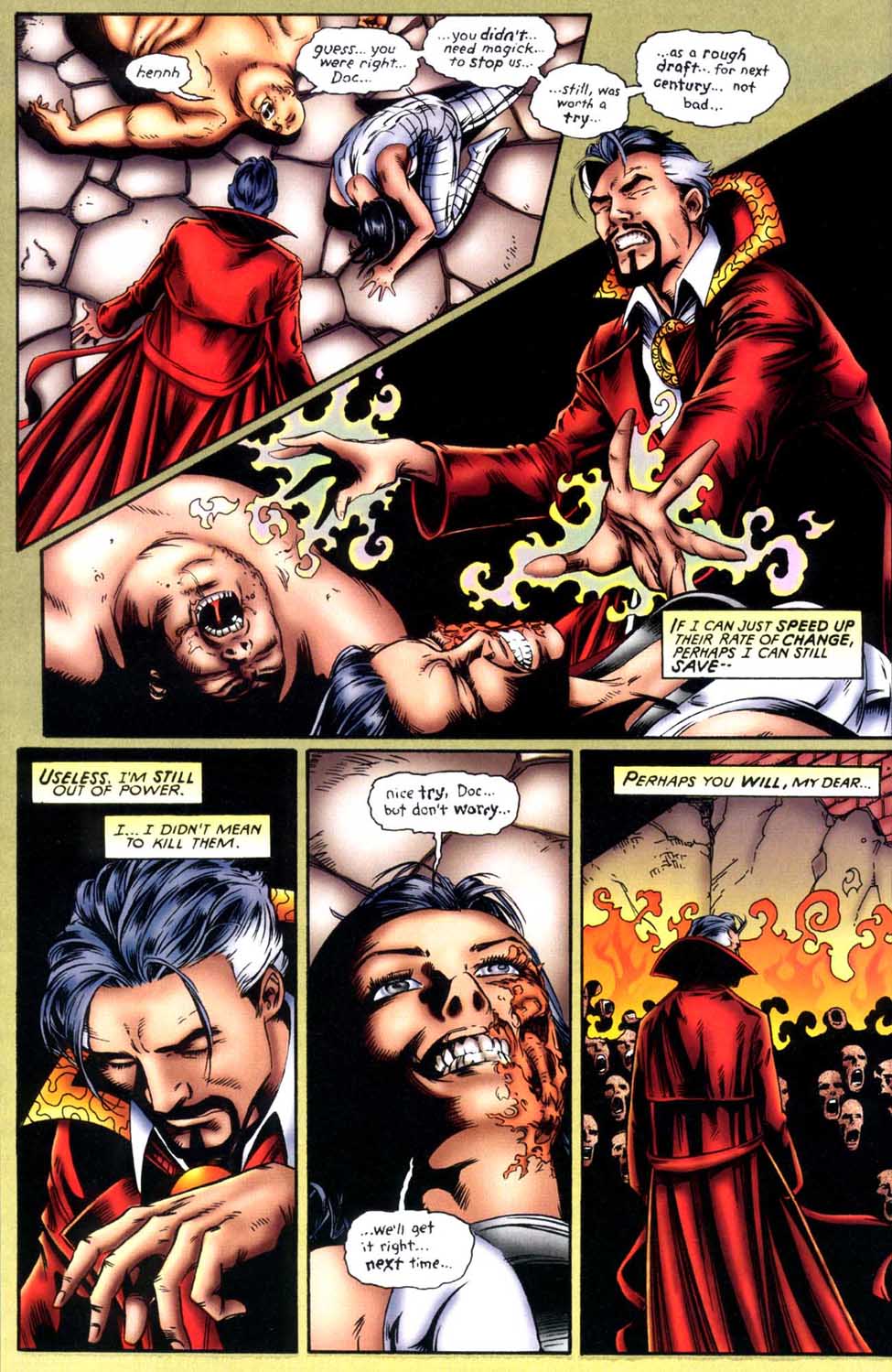 Read online Doctor Strange: Sorcerer Supreme comic -  Issue #82 - 20