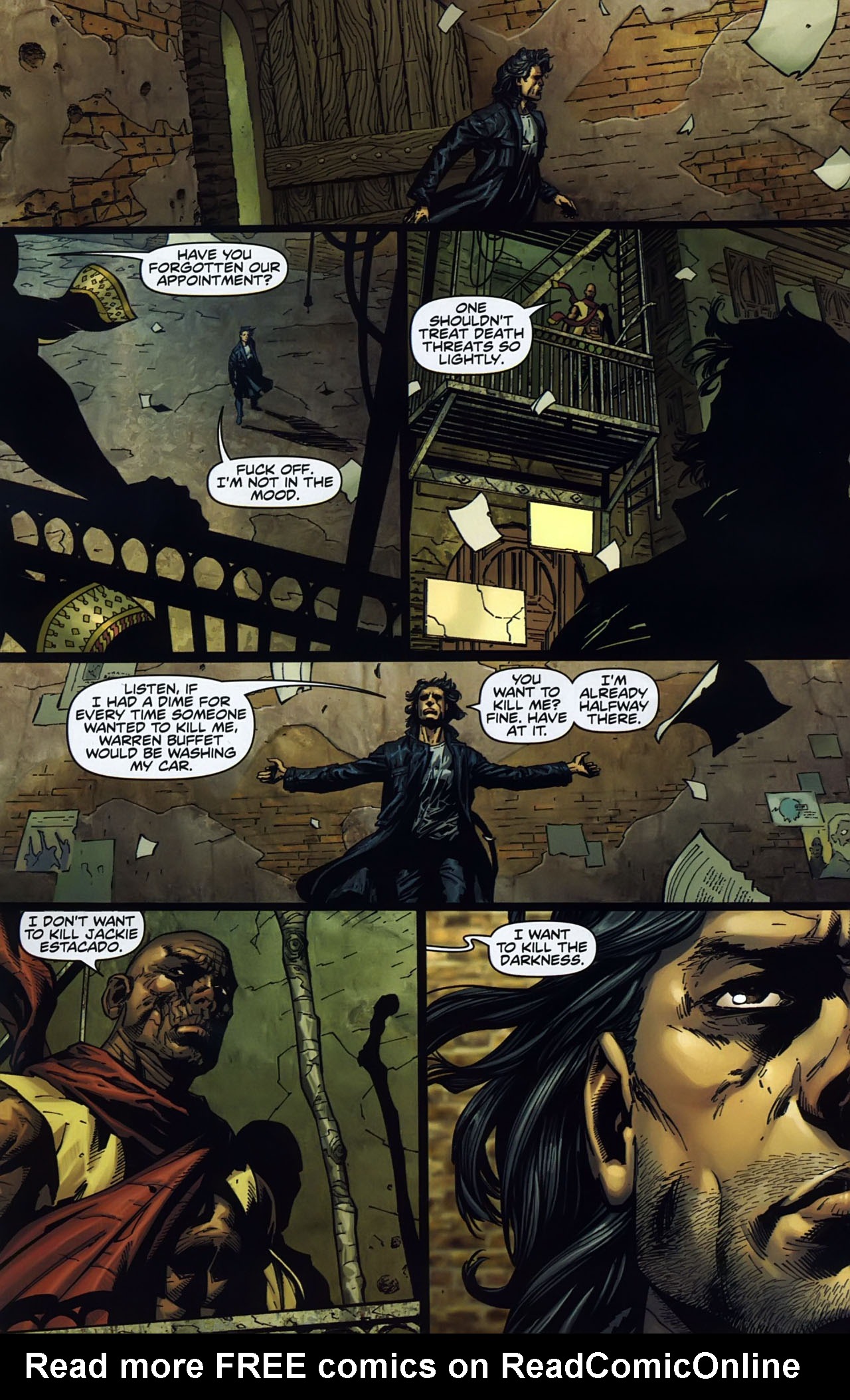 Read online The Darkness (2007) comic -  Issue #77 - 12