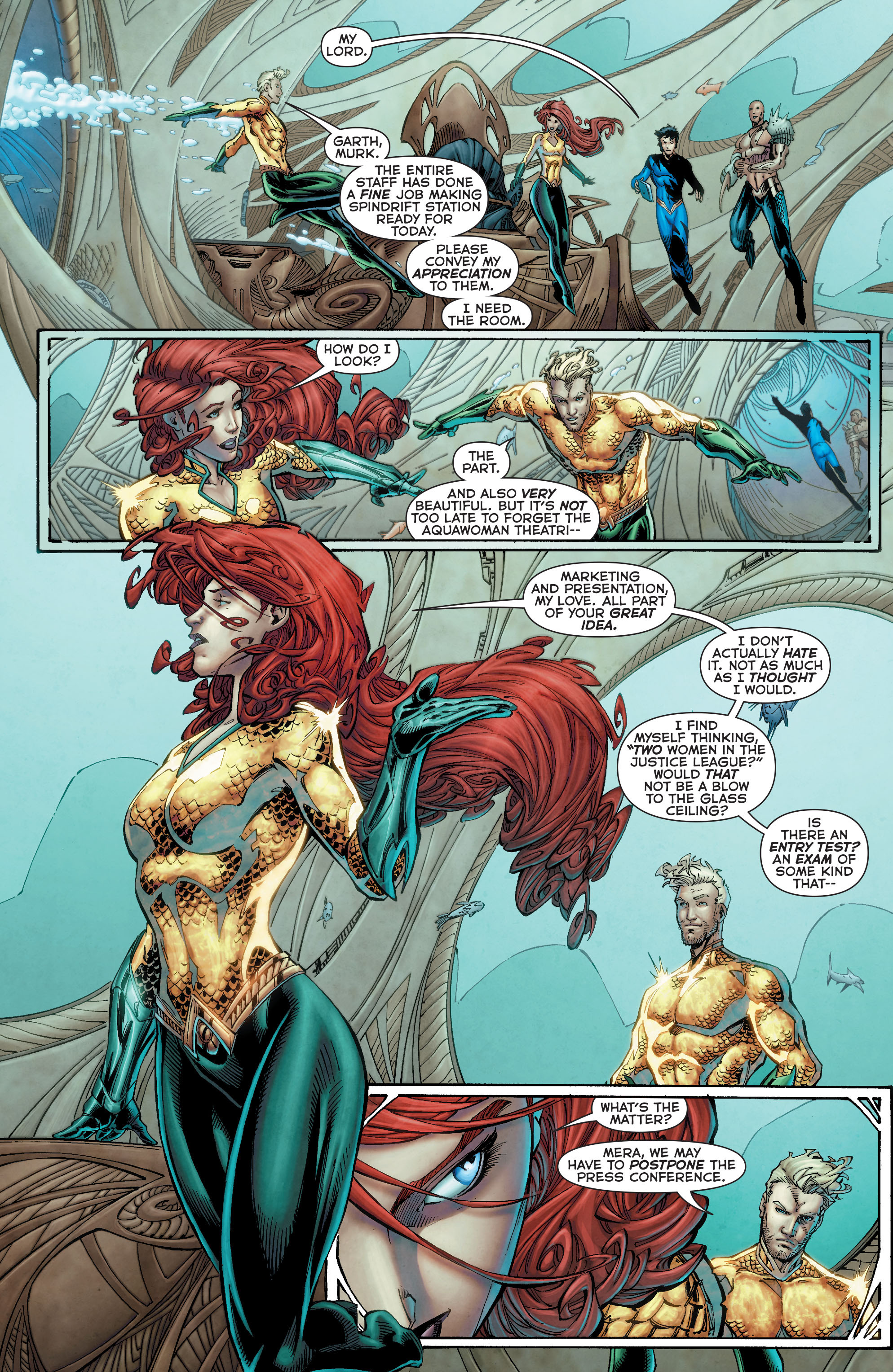 Read online Aquaman (2011) comic -  Issue #50 - 9