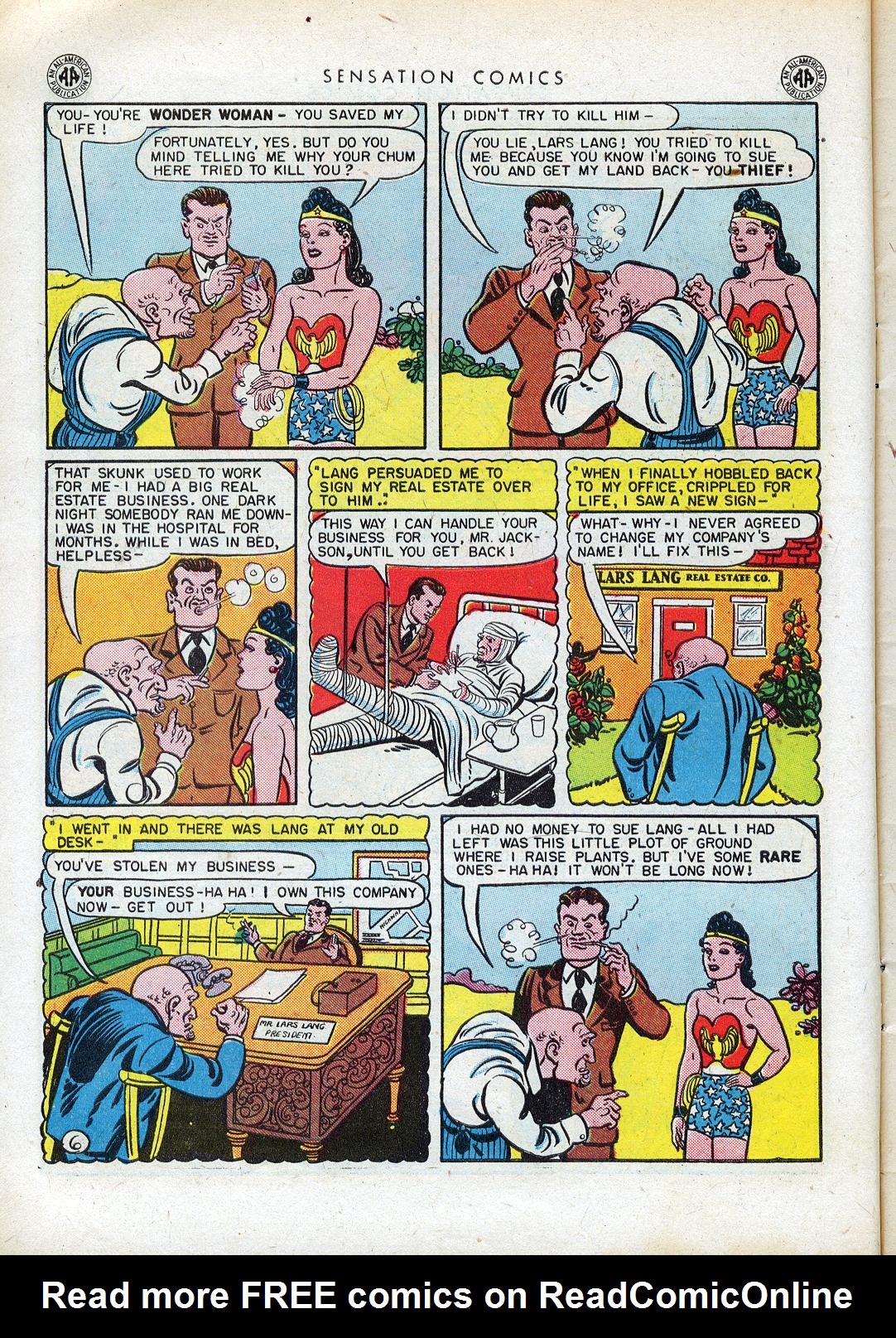 Read online Sensation (Mystery) Comics comic -  Issue #41 - 8