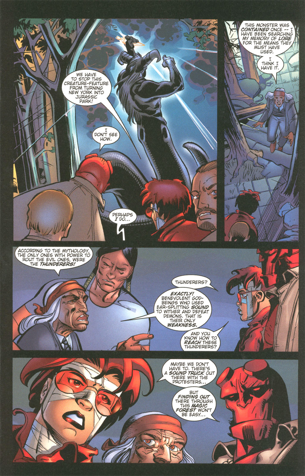 Read online Painkiller Jane/Hellboy comic -  Issue # Full - 17