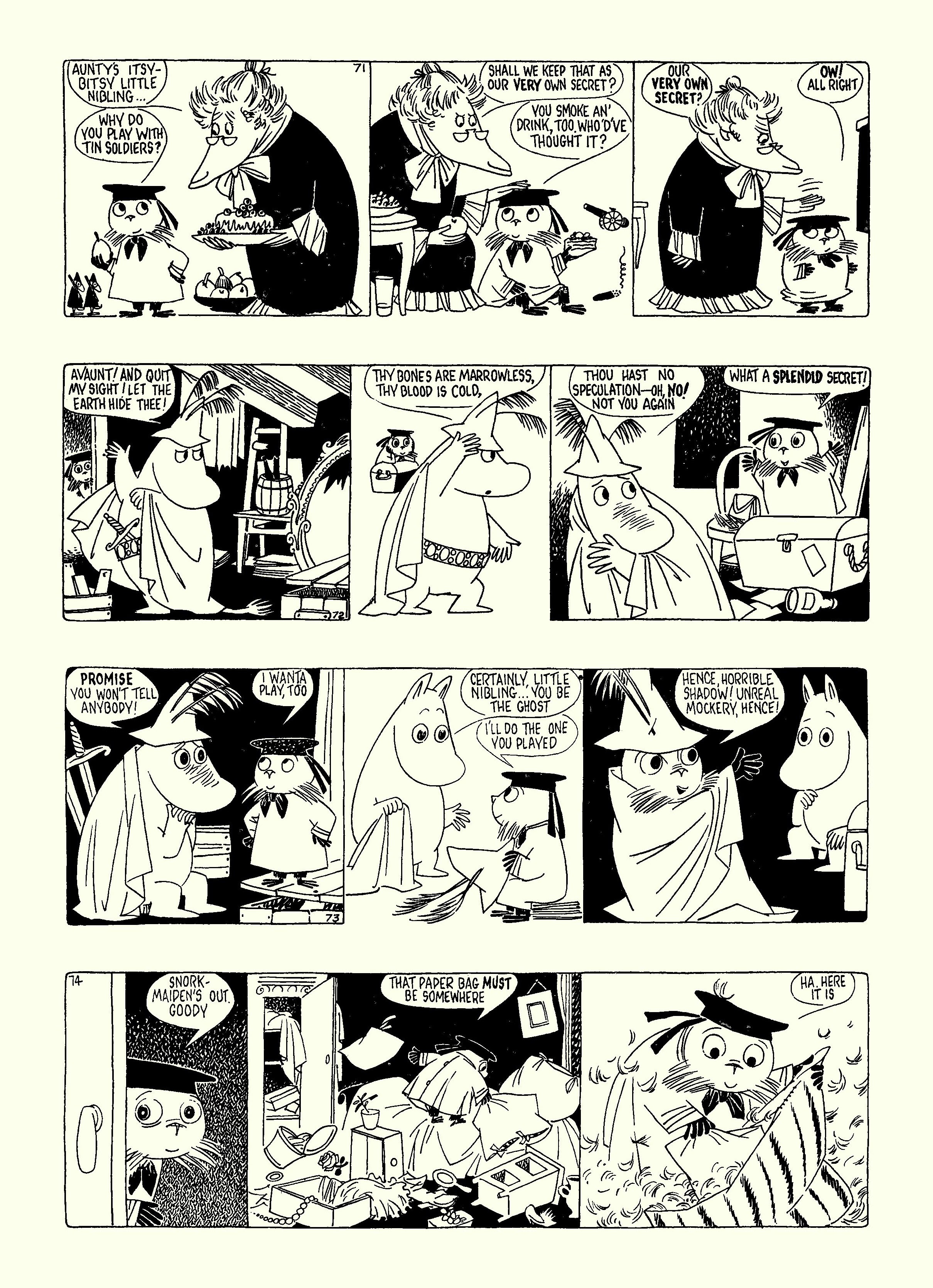 Read online Moomin: The Complete Tove Jansson Comic Strip comic -  Issue # TPB 5 - 24