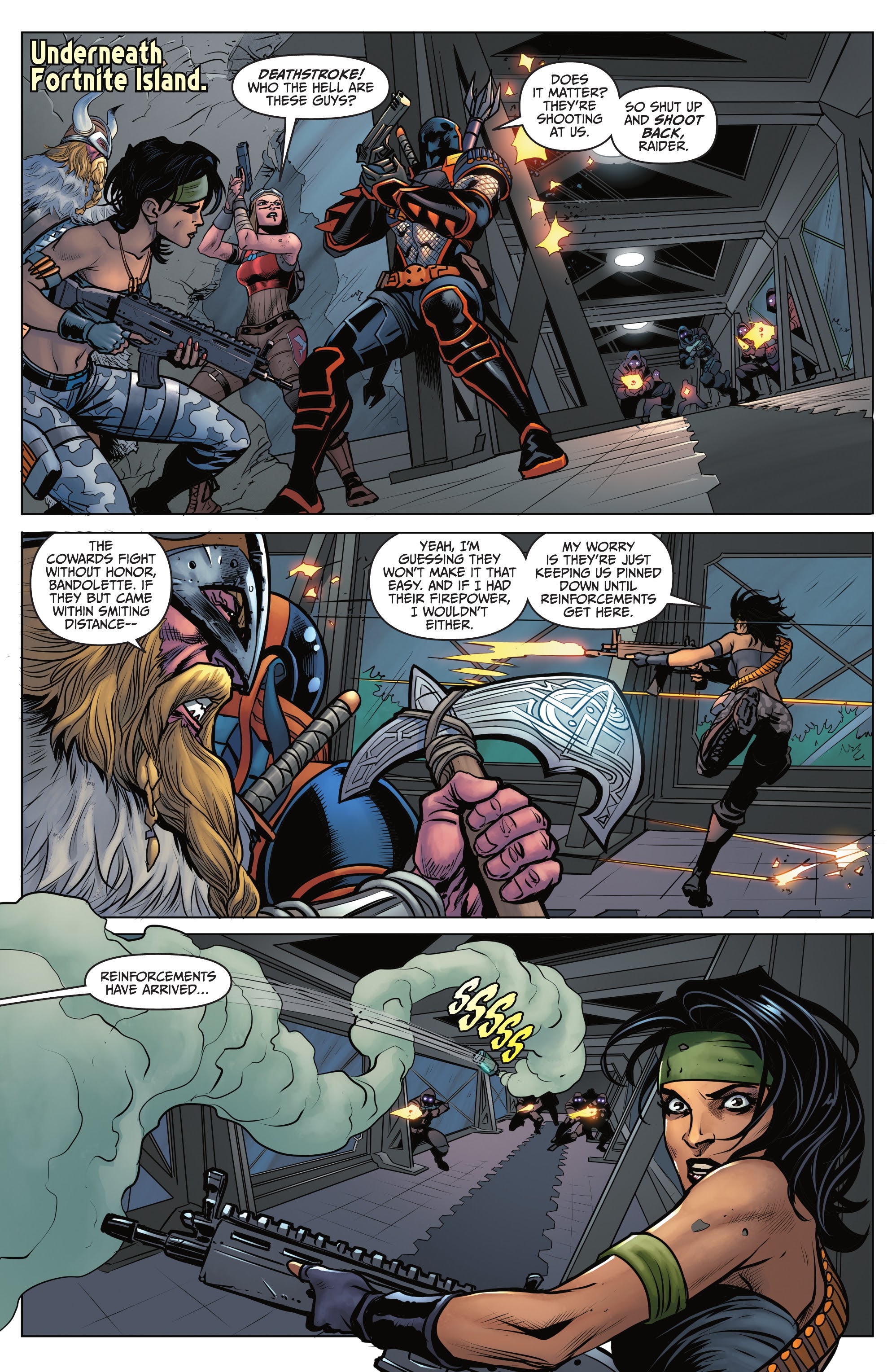 Read online Batman/Fortnite: Zero Point comic -  Issue #5 - 3