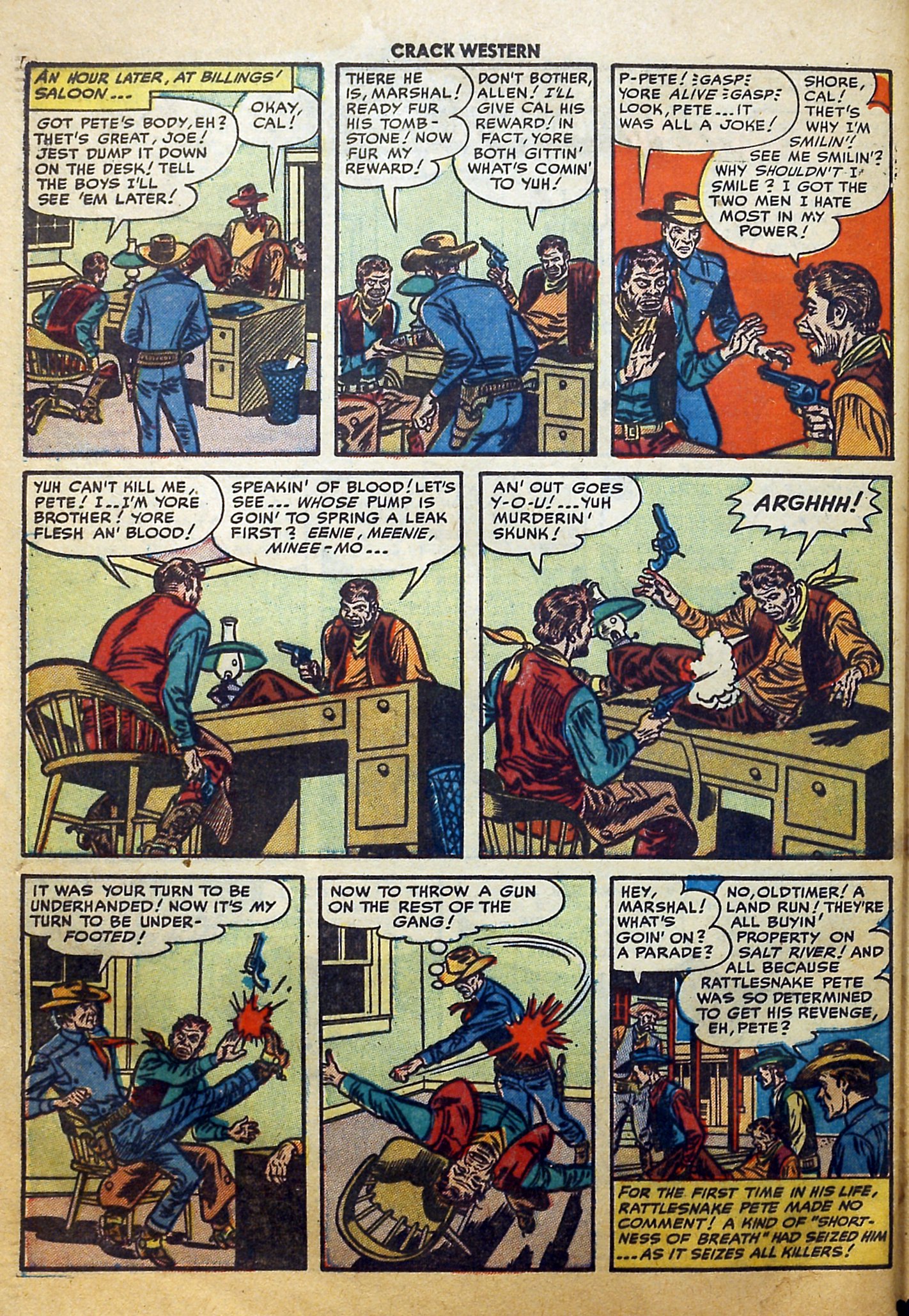 Read online Crack Western comic -  Issue #83 - 32