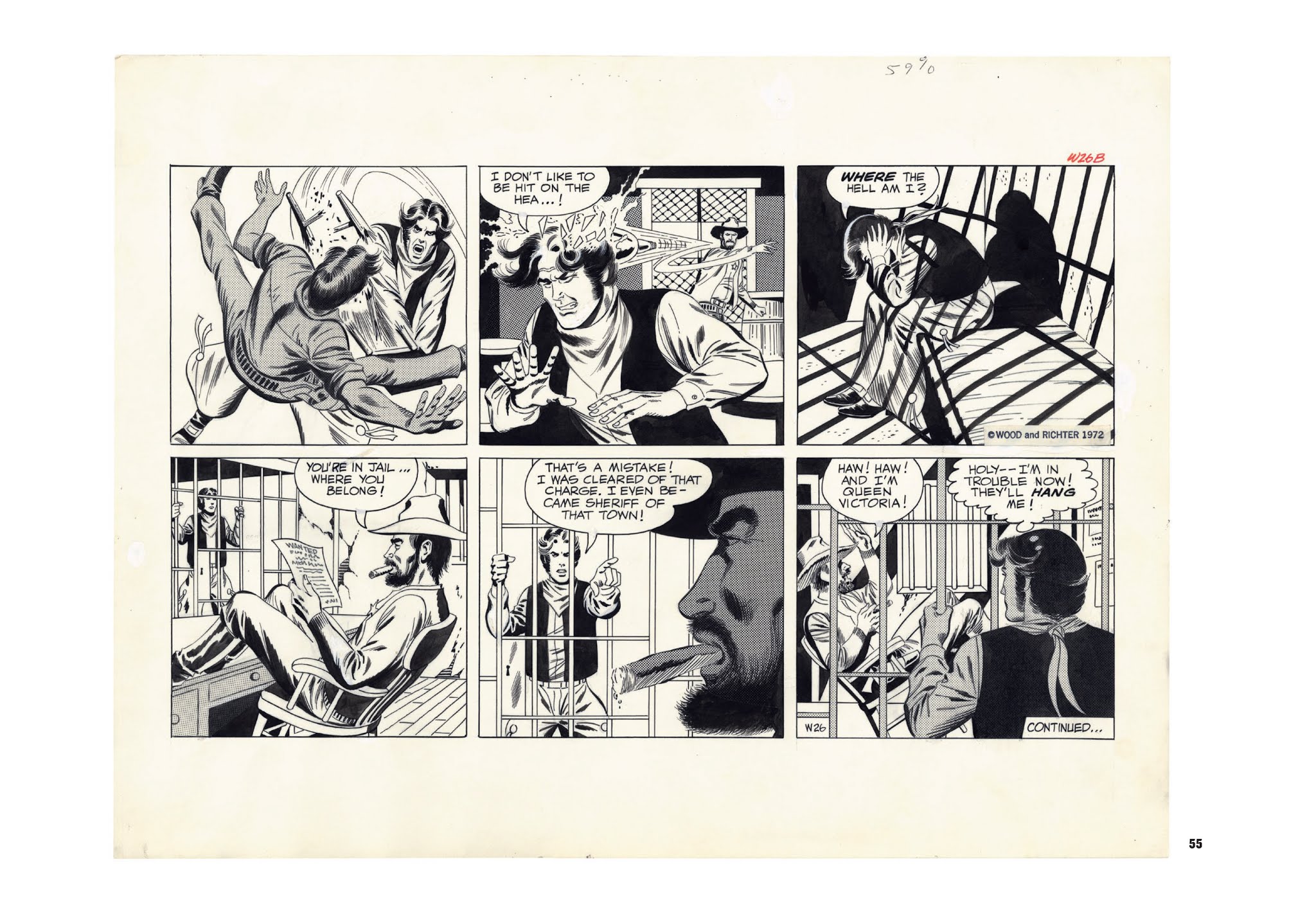 Read online Wallace Wood Presents Shattuck comic -  Issue # TPB - 55