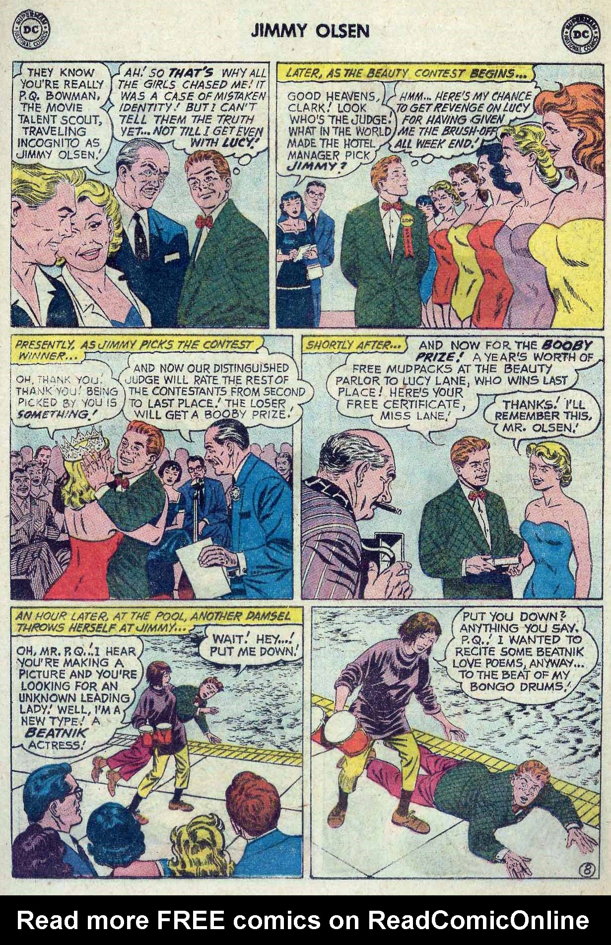 Read online Superman's Pal Jimmy Olsen comic -  Issue #46 - 21