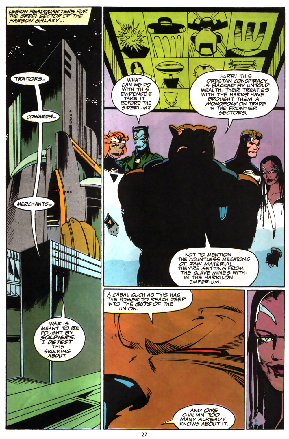 Read online Alien Legion (1987) comic -  Issue #8 - 29