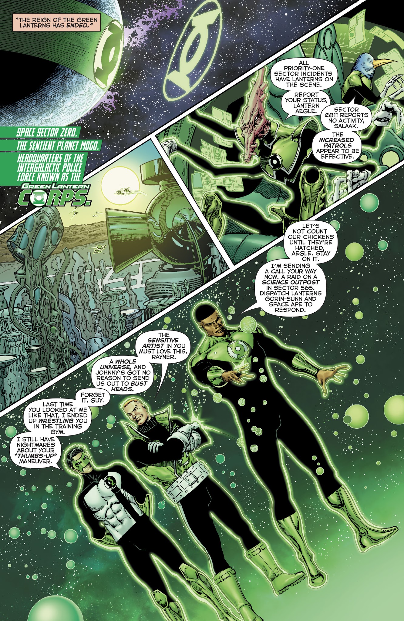 Read online Hal Jordan And The Green Lantern Corps comic -  Issue #42 - 7