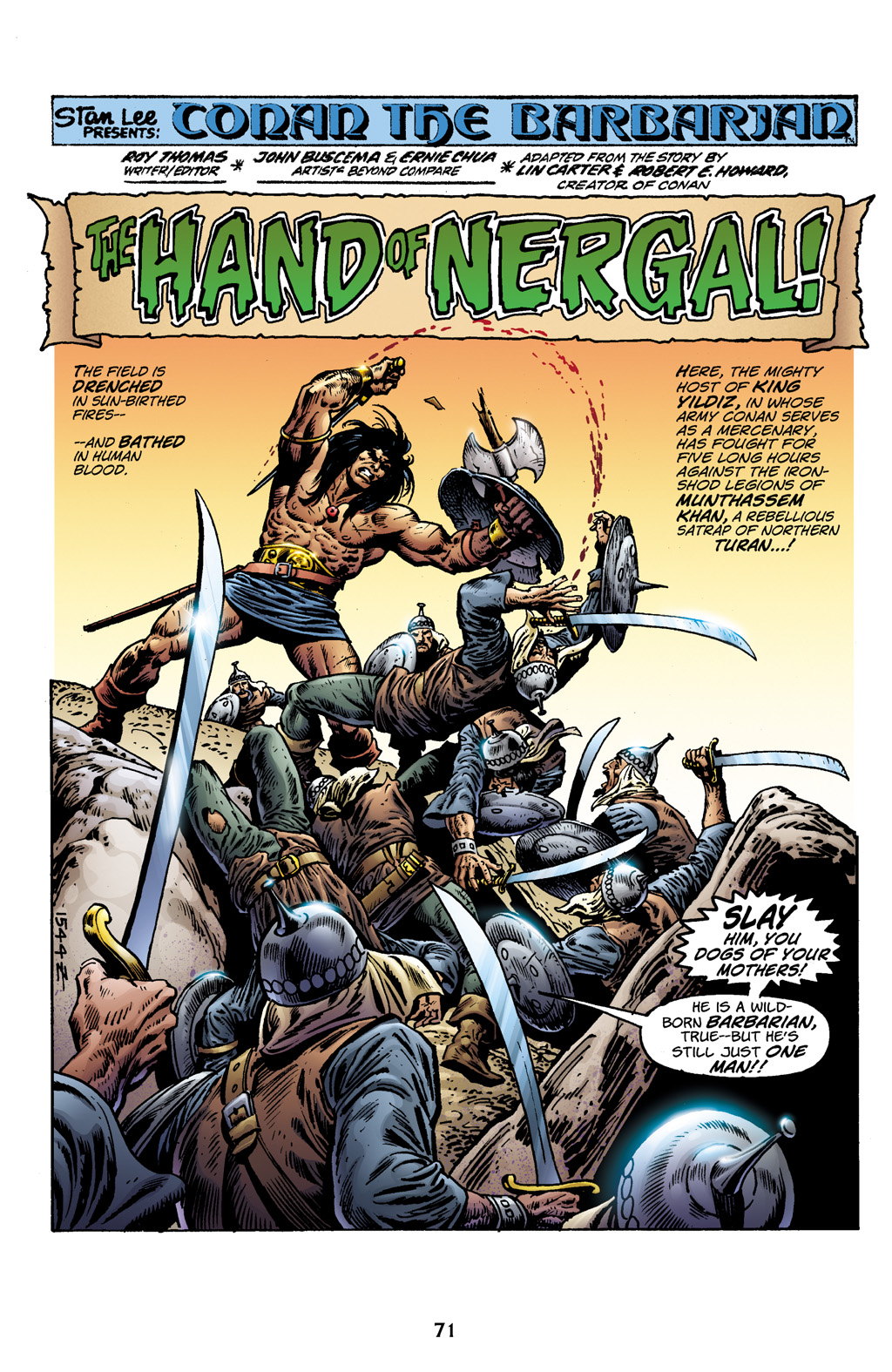 Read online The Chronicles of Conan comic -  Issue # TPB 5 (Part 1) - 68