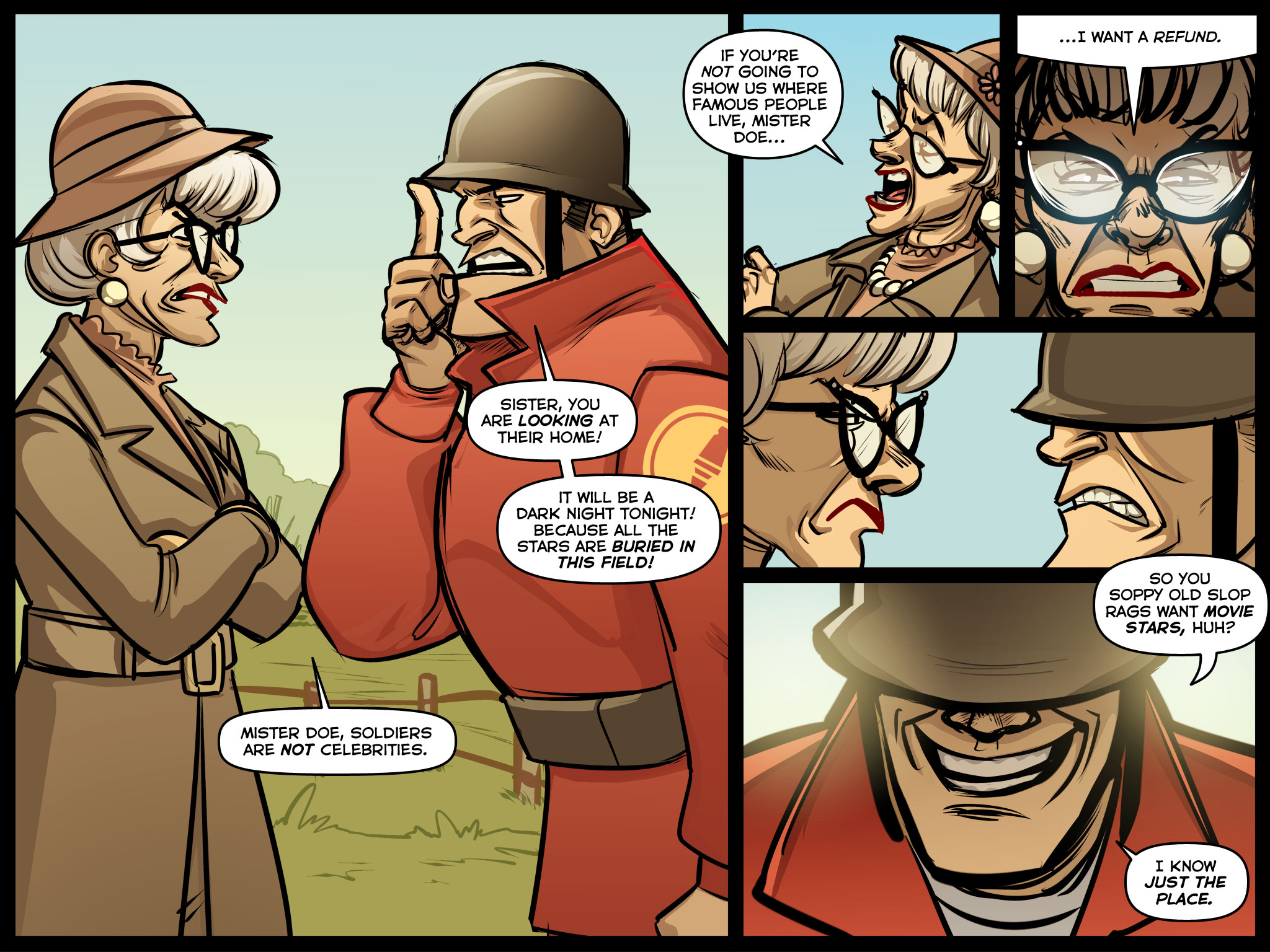 Read online Team Fortress 2 comic -  Issue #1 - 35