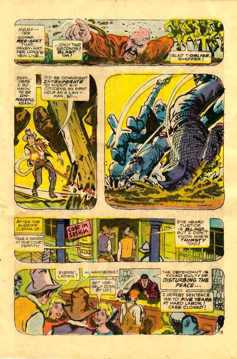 Read online Bat Lash (1968) comic -  Issue #3 - 17