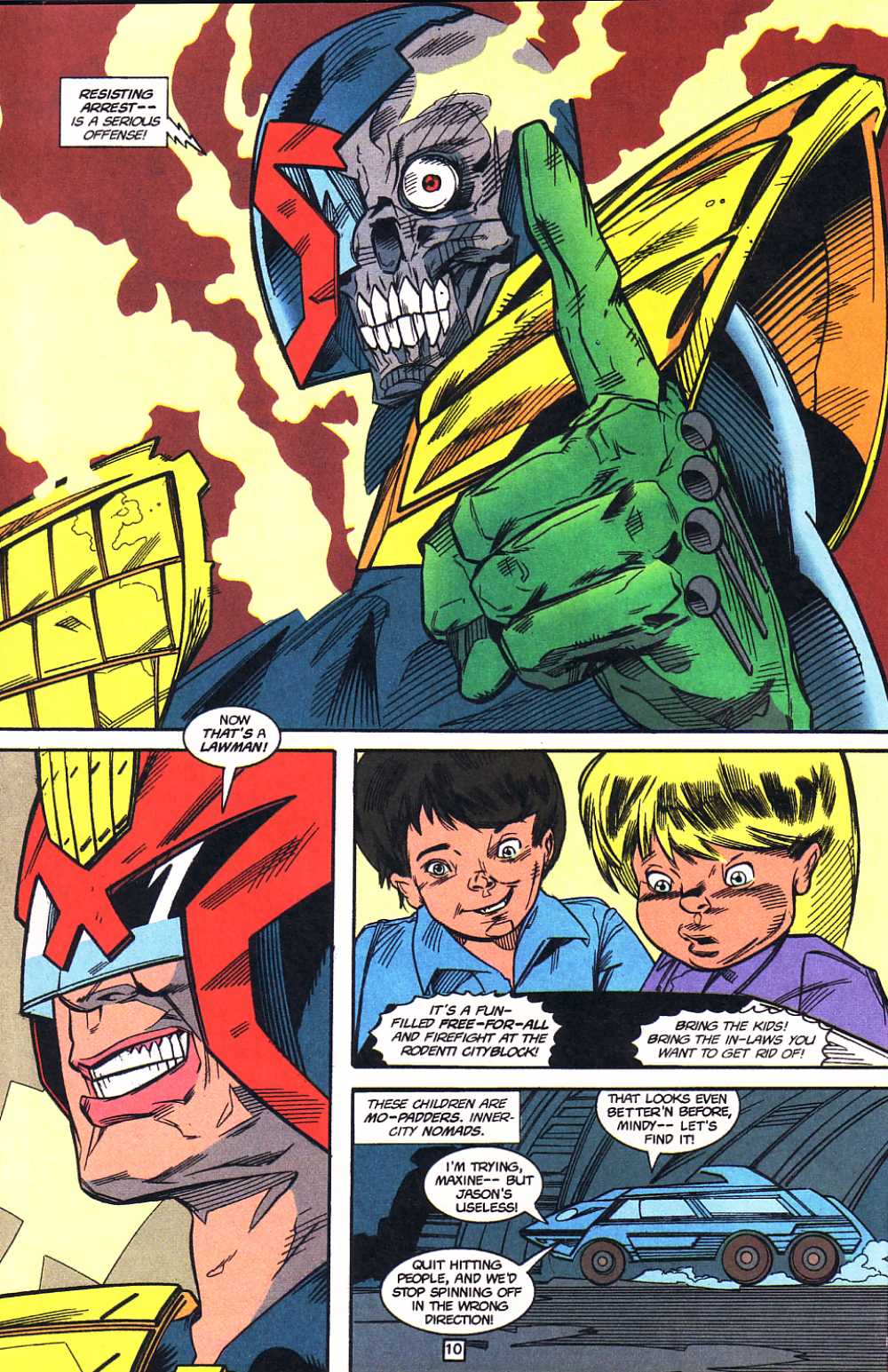 Read online Judge Dredd (1994) comic -  Issue #15 - 10