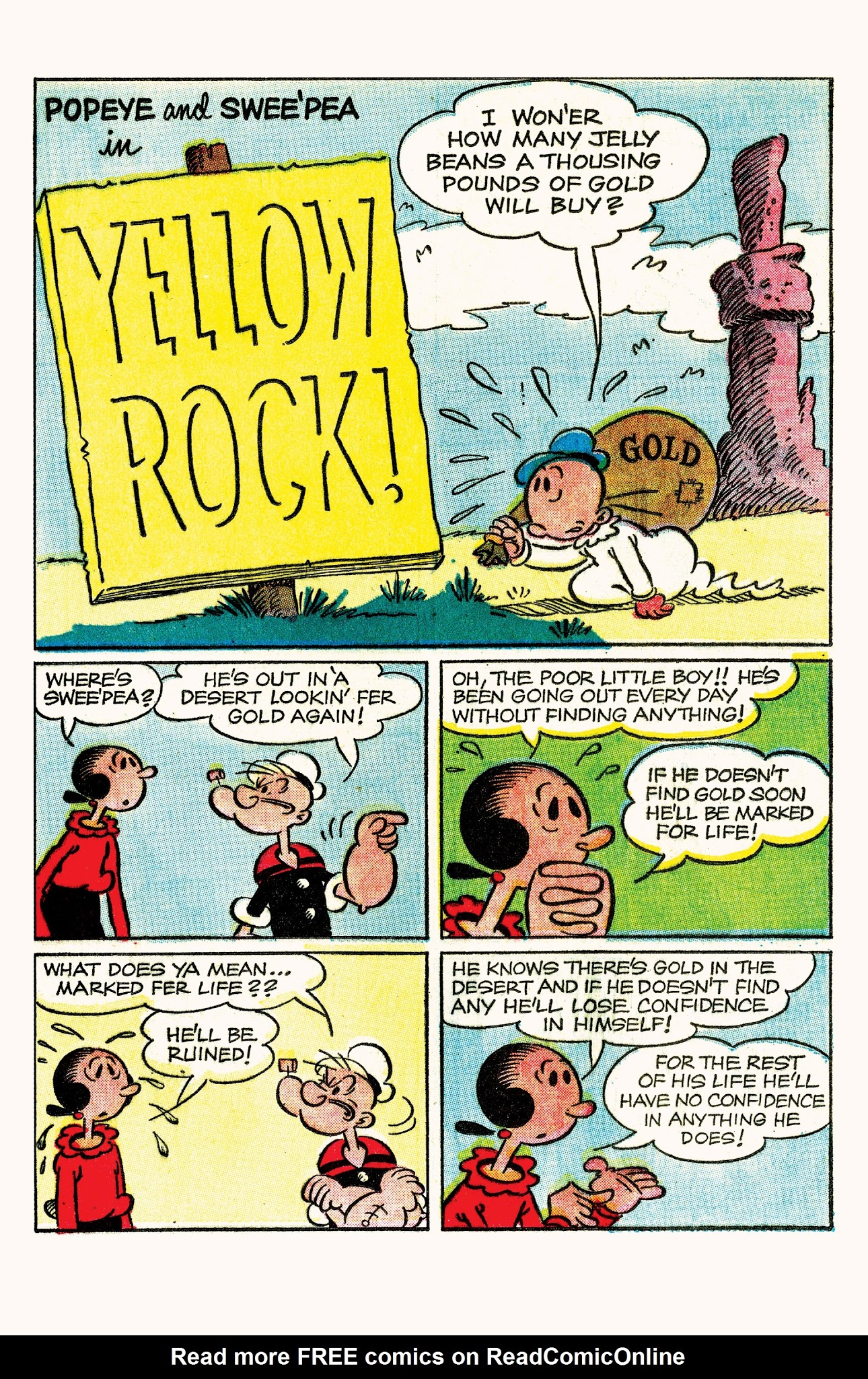 Read online Classic Popeye comic -  Issue #63 - 20