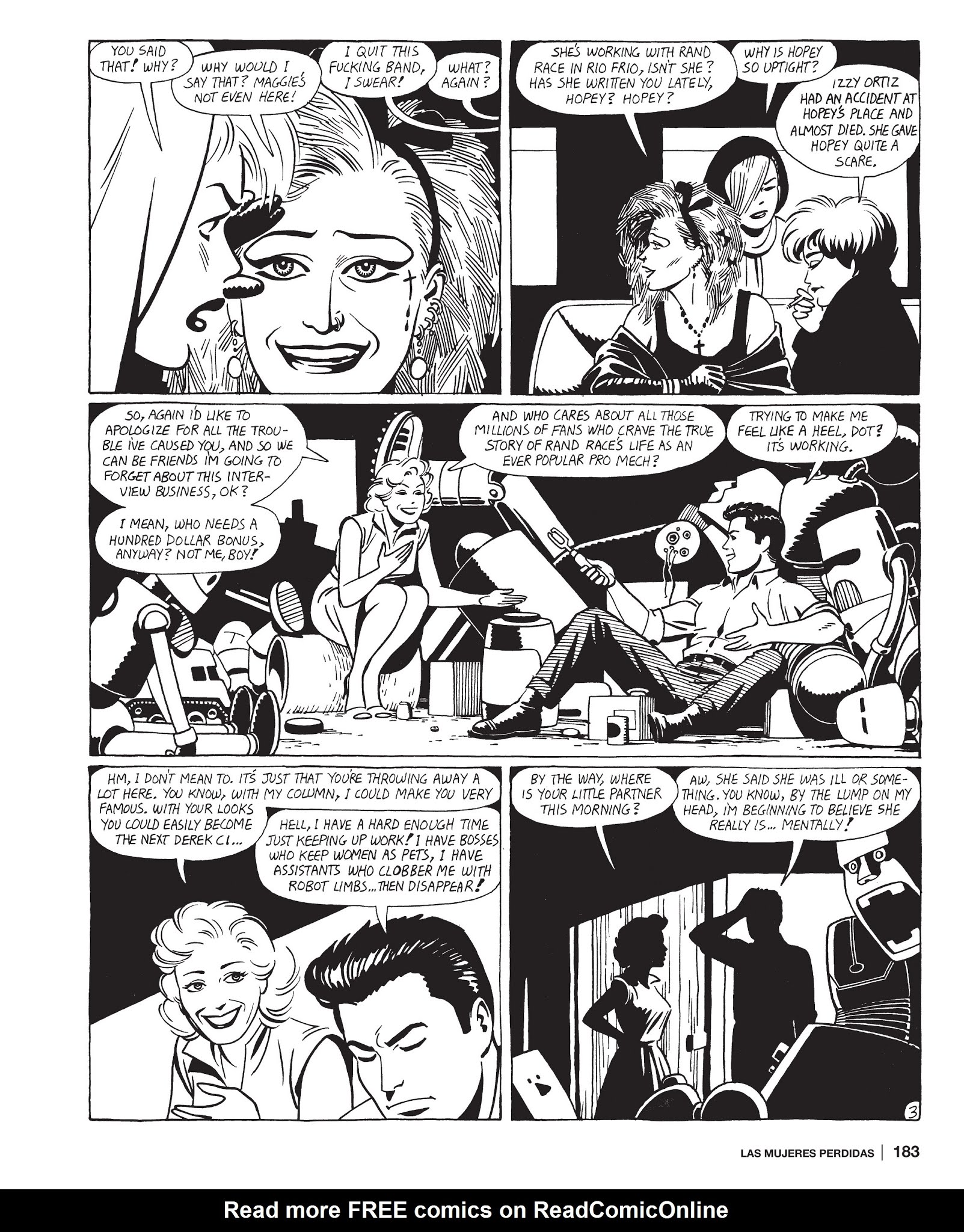 Read online Maggie the Mechanic: The Love & Rockets Library - Locas comic -  Issue # TPB (Part 2) - 84