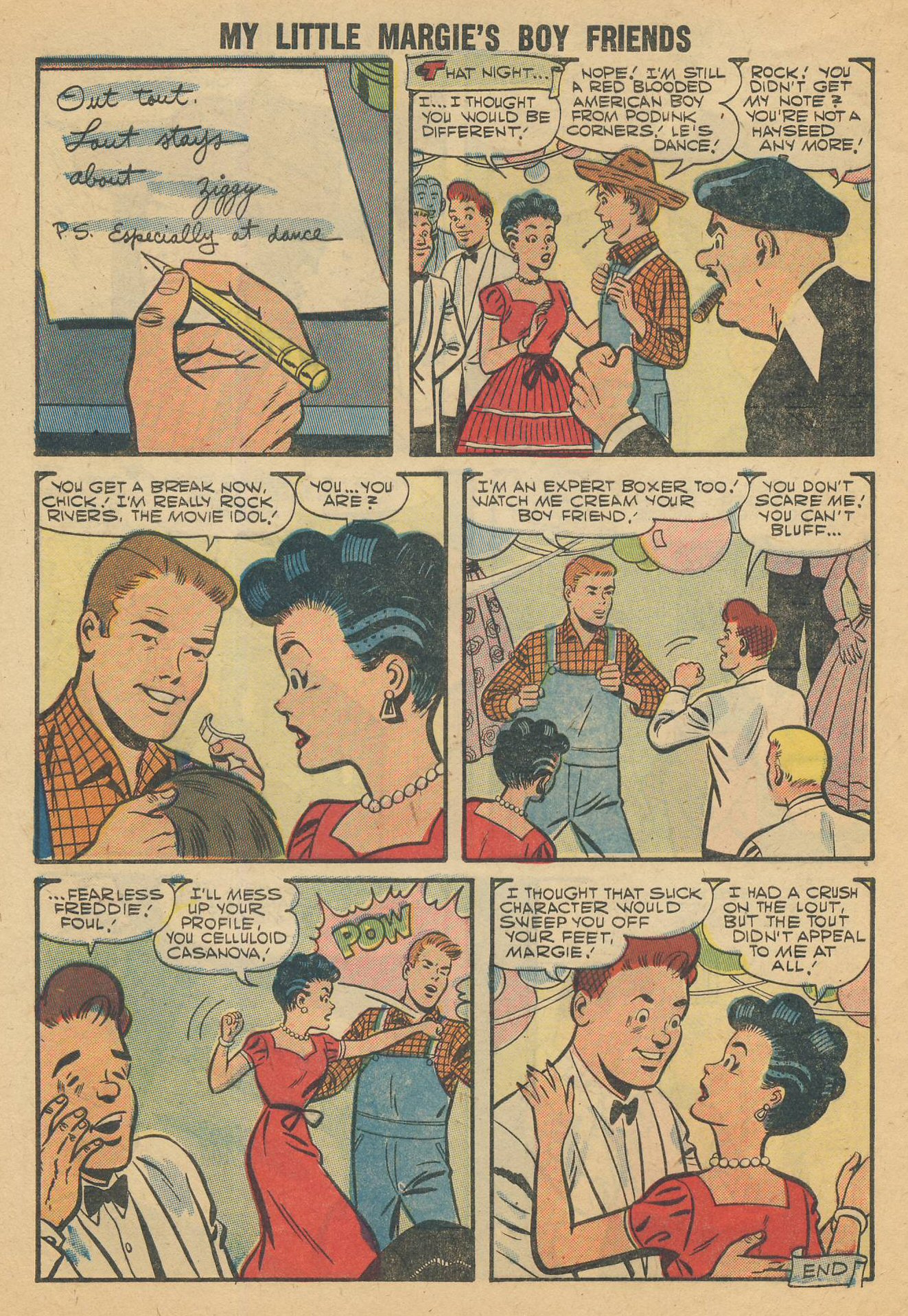 Read online My Little Margie's Boy Friends comic -  Issue #8 - 28