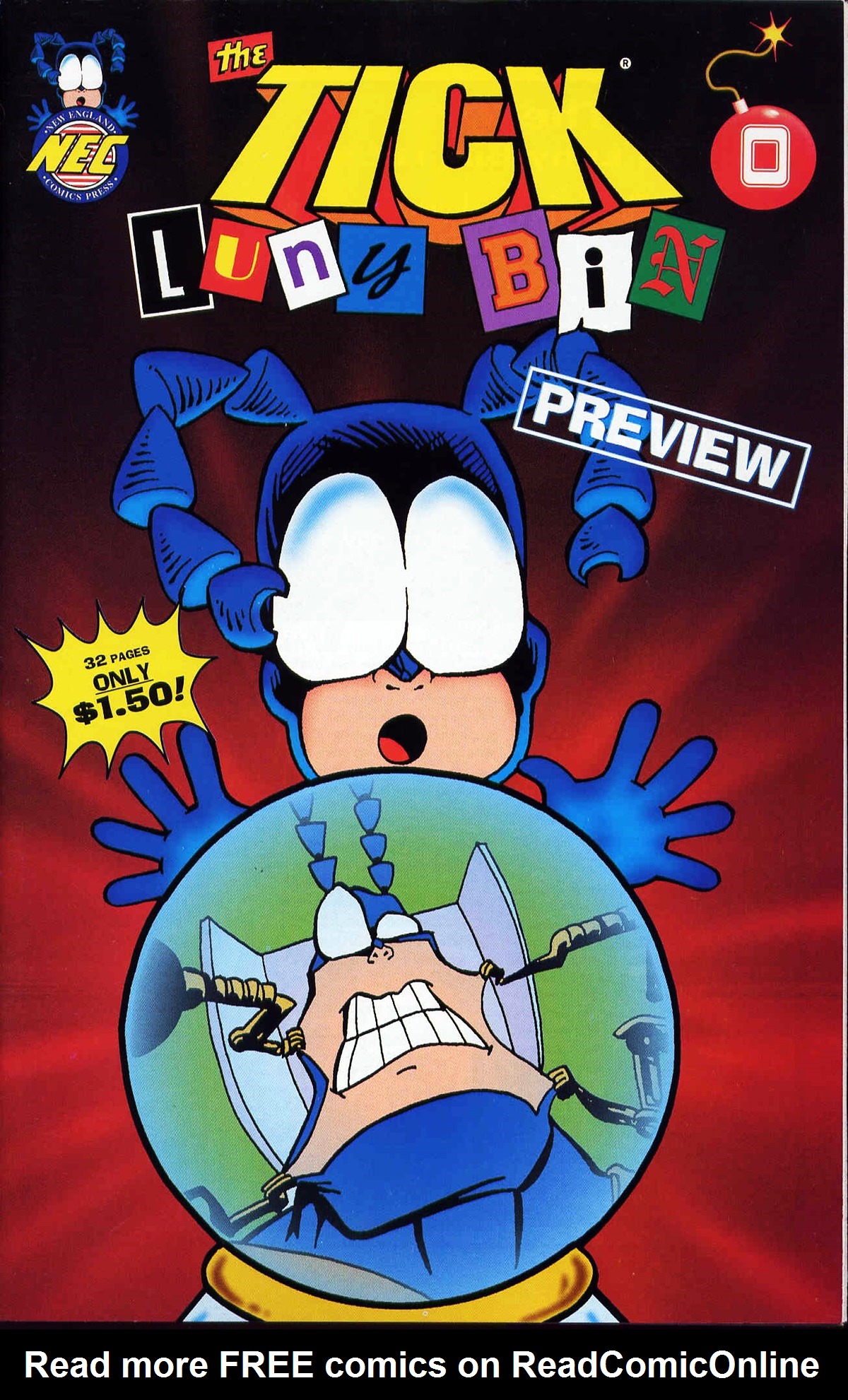 Read online The Tick: The Luny Bin Trilogy comic -  Issue # _Preview - 1