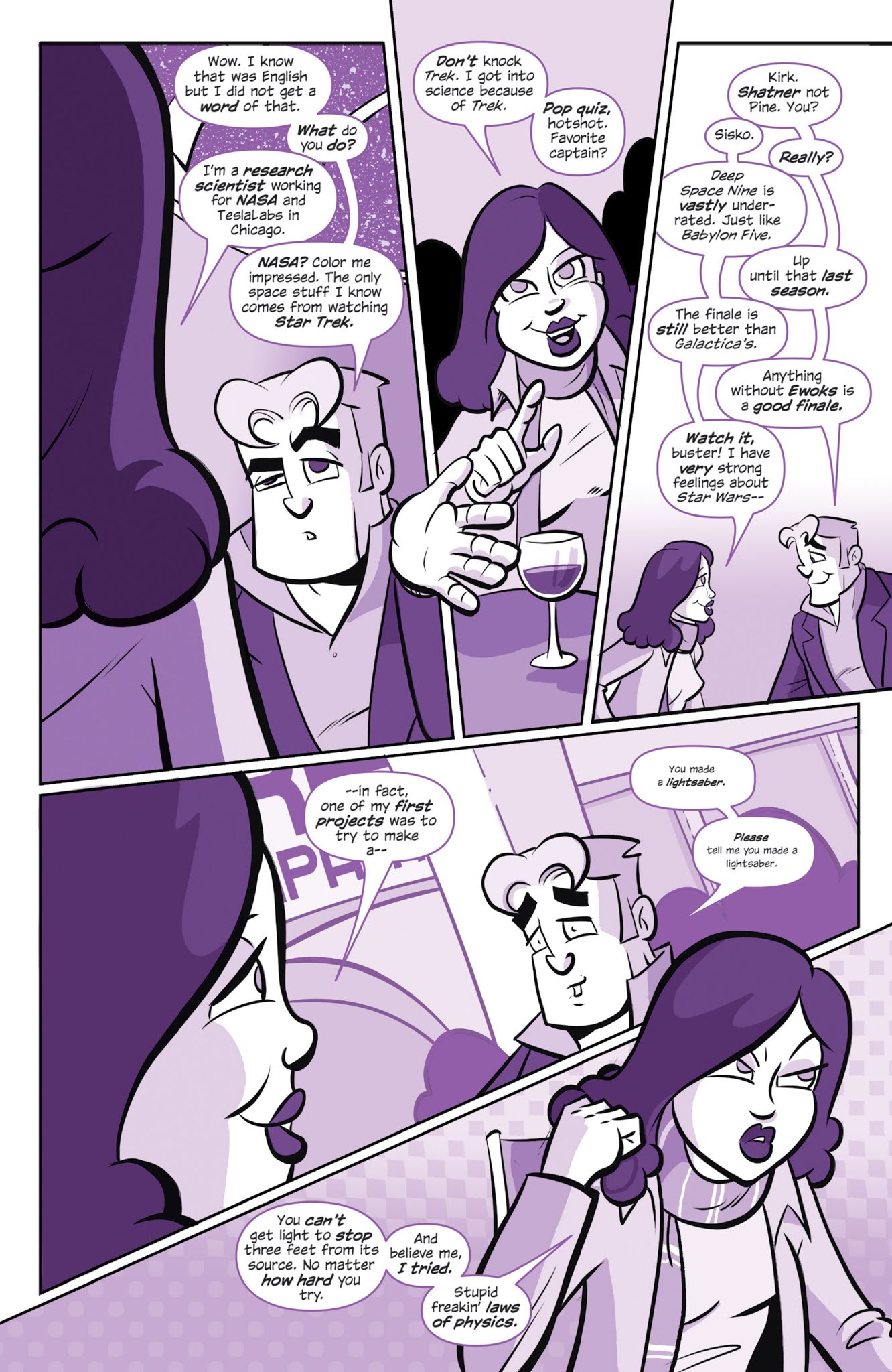 Read online Long Distance comic -  Issue #1 - 9