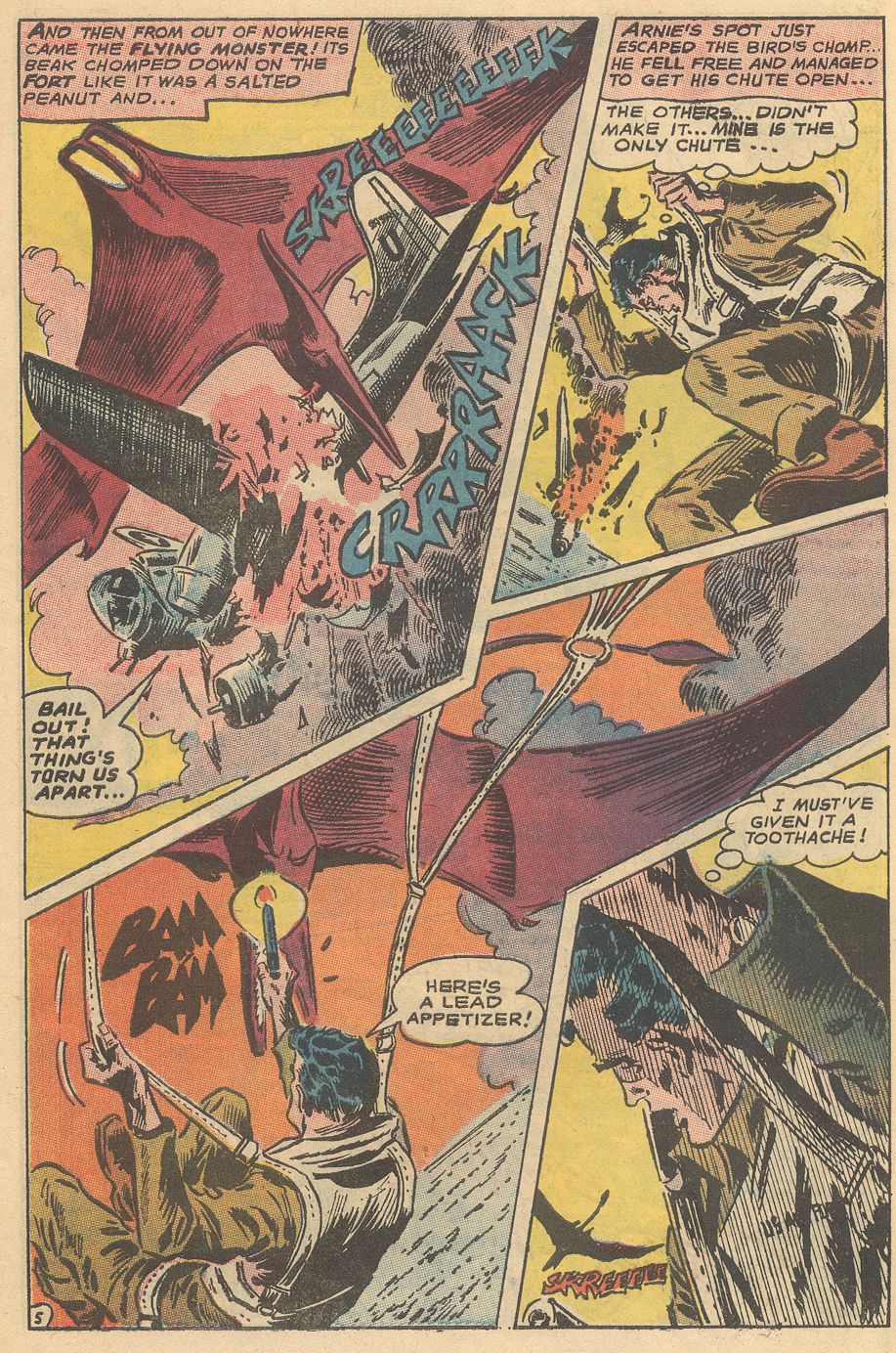 Read online Star Spangled War Stories (1952) comic -  Issue #128 - 7