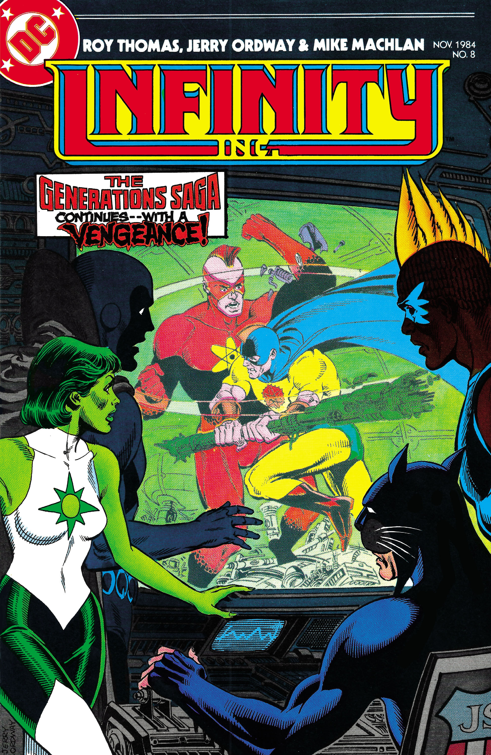 Read online Infinity Inc. (1984) comic -  Issue #8 - 1