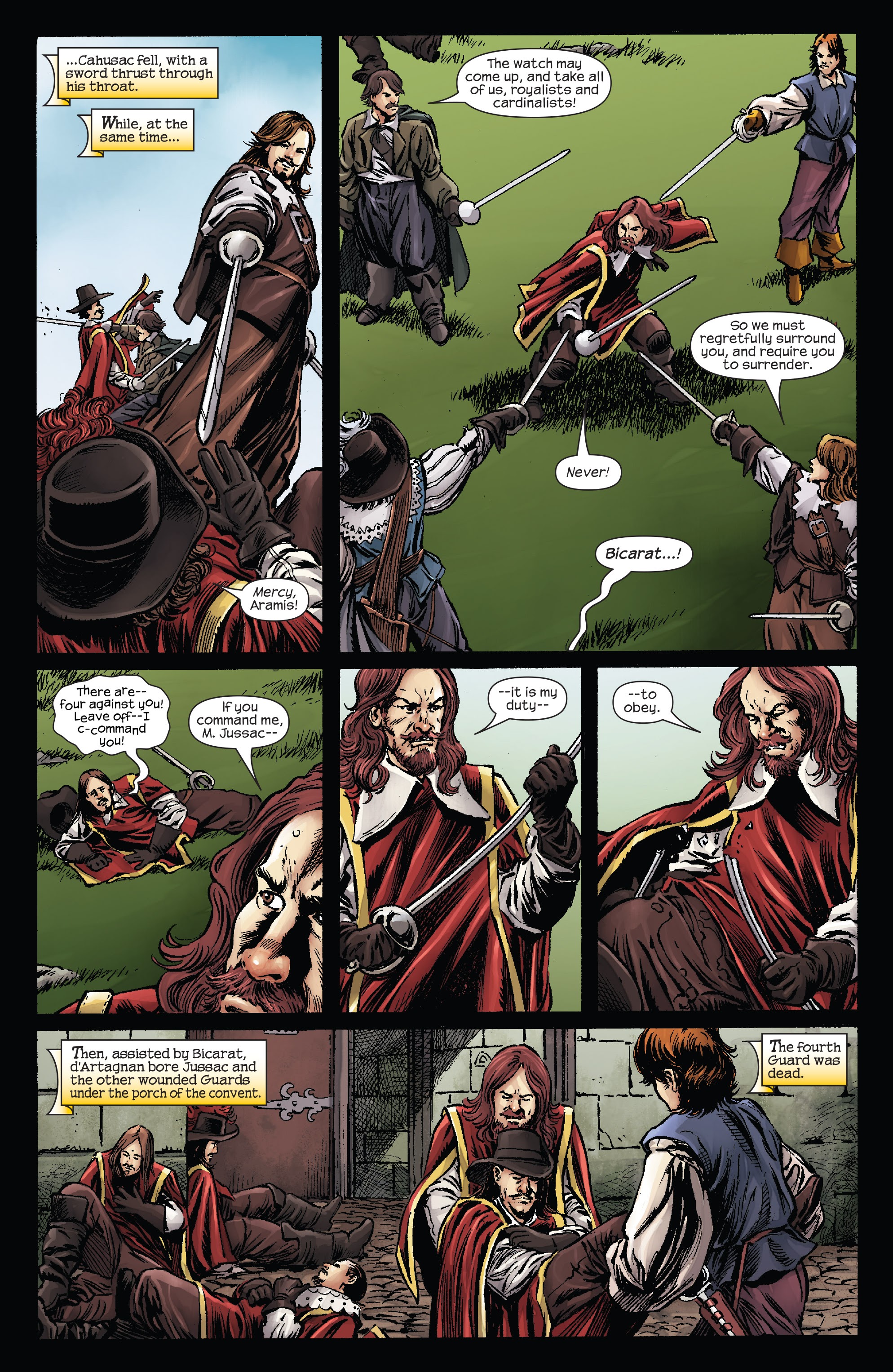 Read online Marvel Illustrated: The Three Musketeers comic -  Issue #1 - 24