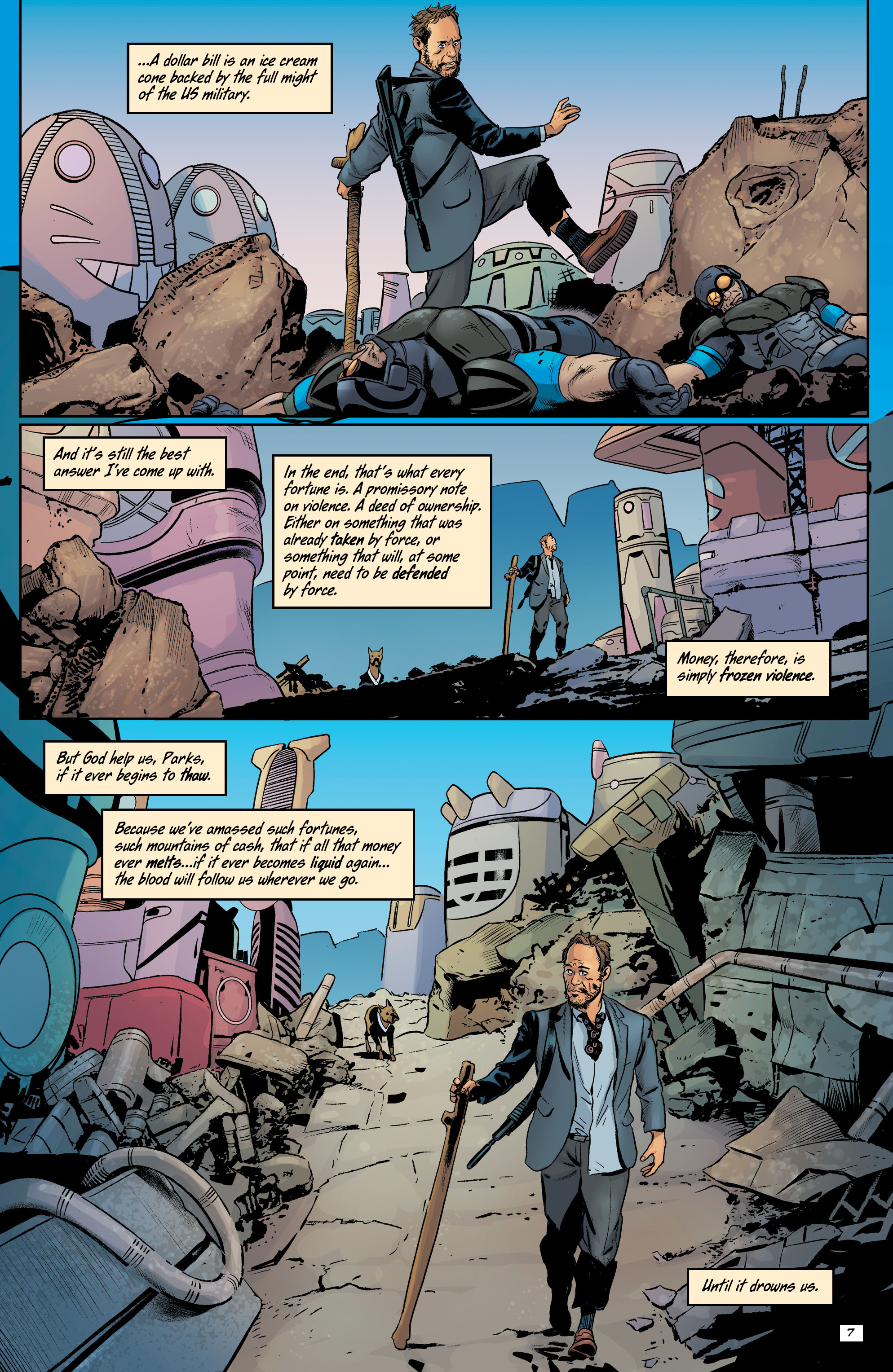 Read online Billionaire Island: Cult of Dogs comic -  Issue #4 - 9