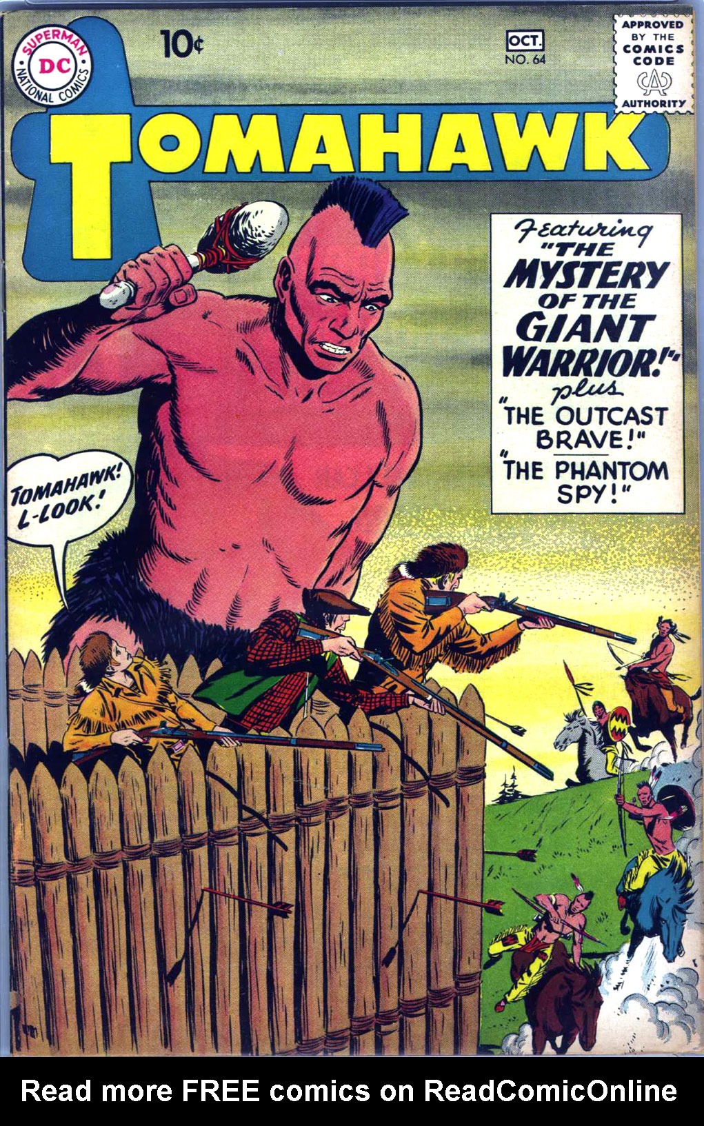 Read online Tomahawk comic -  Issue #64 - 1