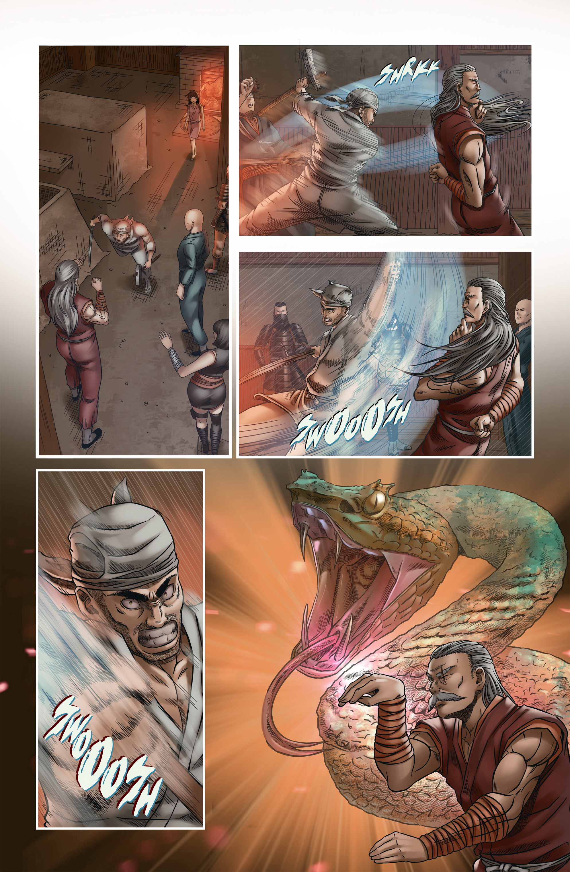 Read online Honor and Curse comic -  Issue #4 - 7