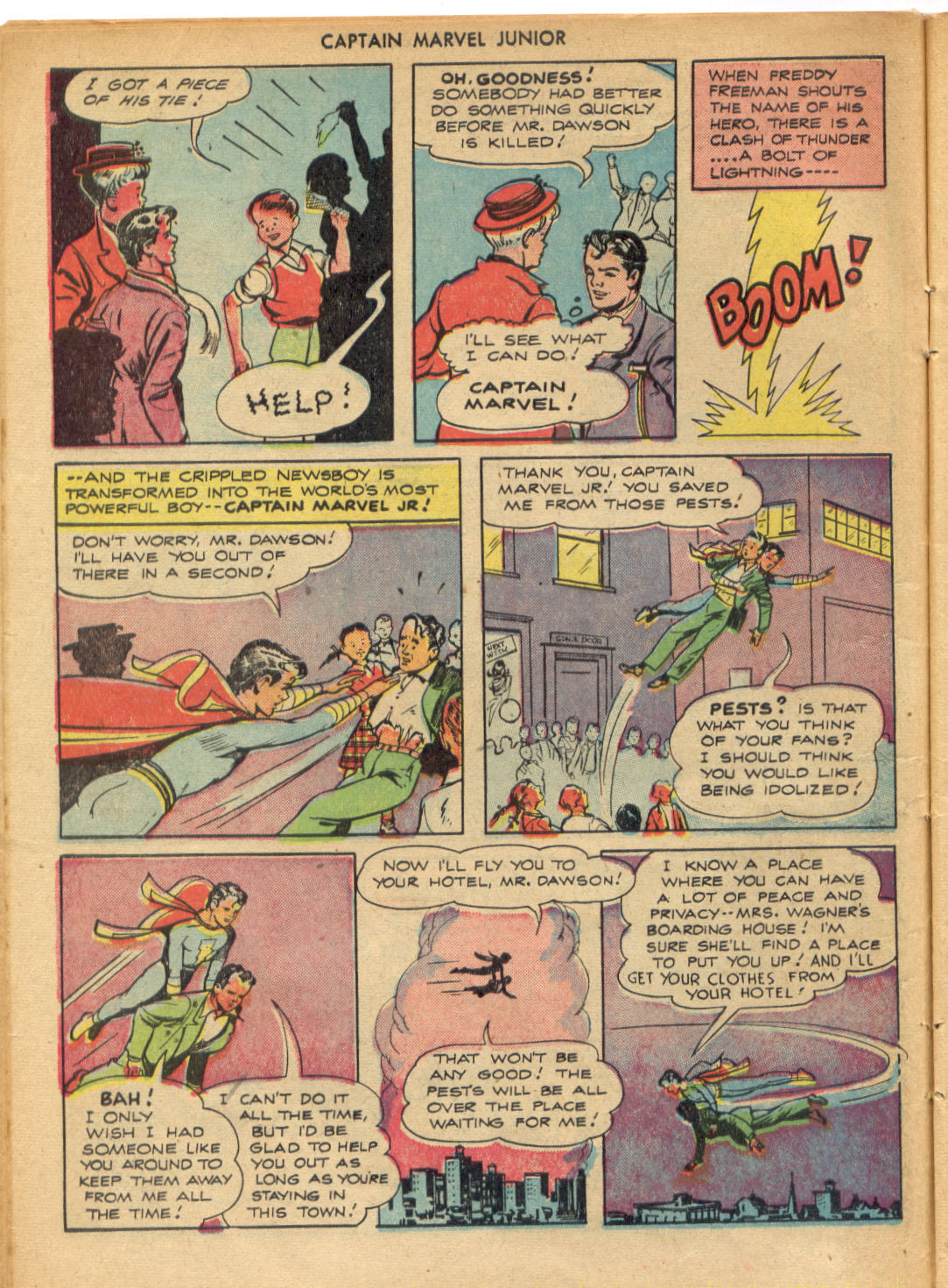 Read online Captain Marvel, Jr. comic -  Issue #54 - 18