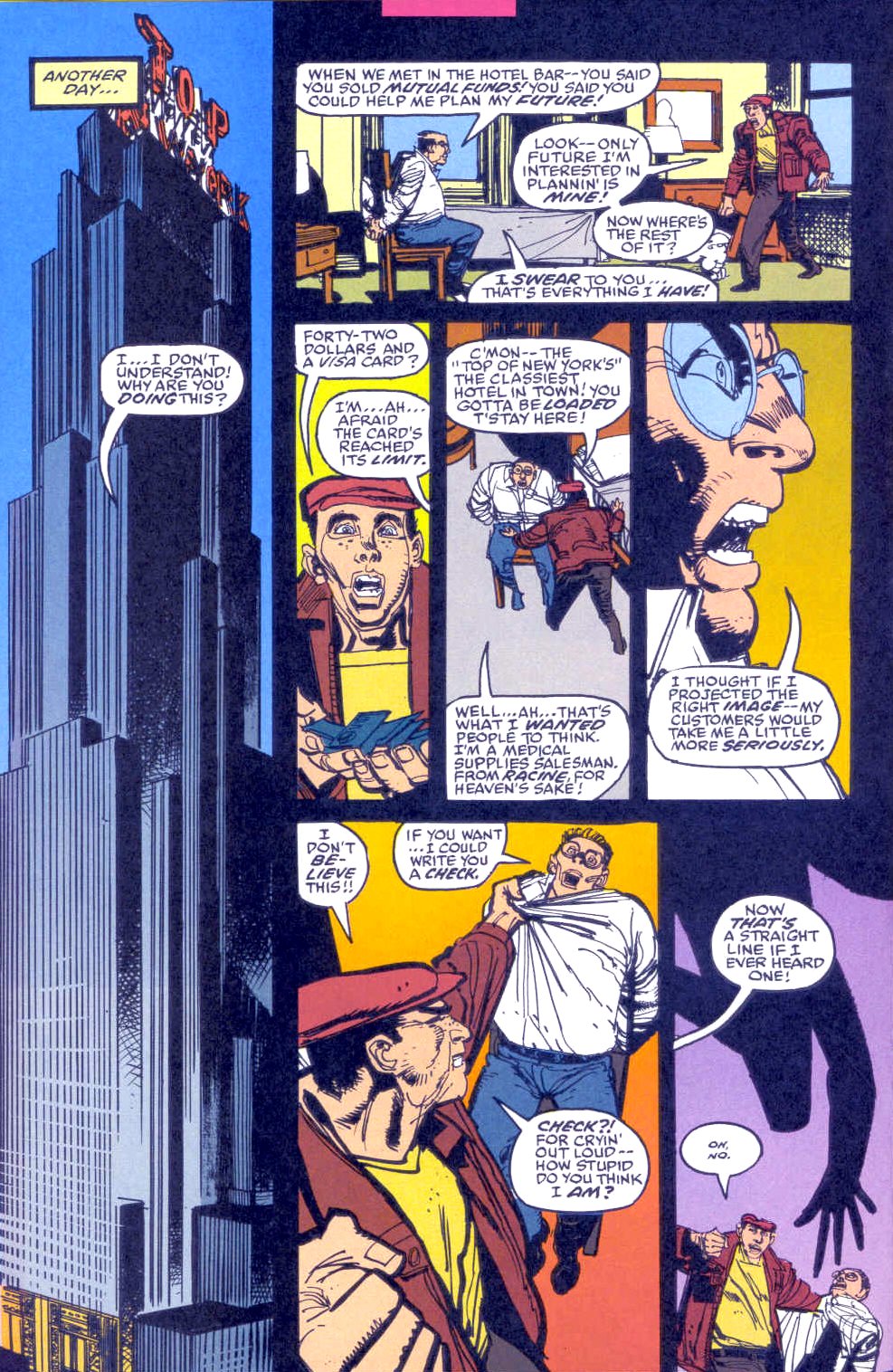 Read online Spider-Man (1990) comic -  Issue #38 - Light The Night Part 1 of 3 - 7