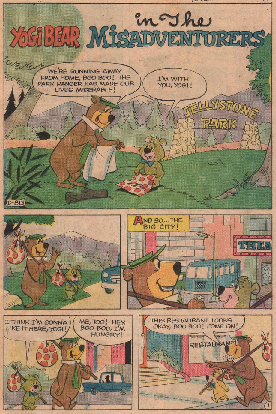 Read online Yogi Bear (1970) comic -  Issue #1 - 21