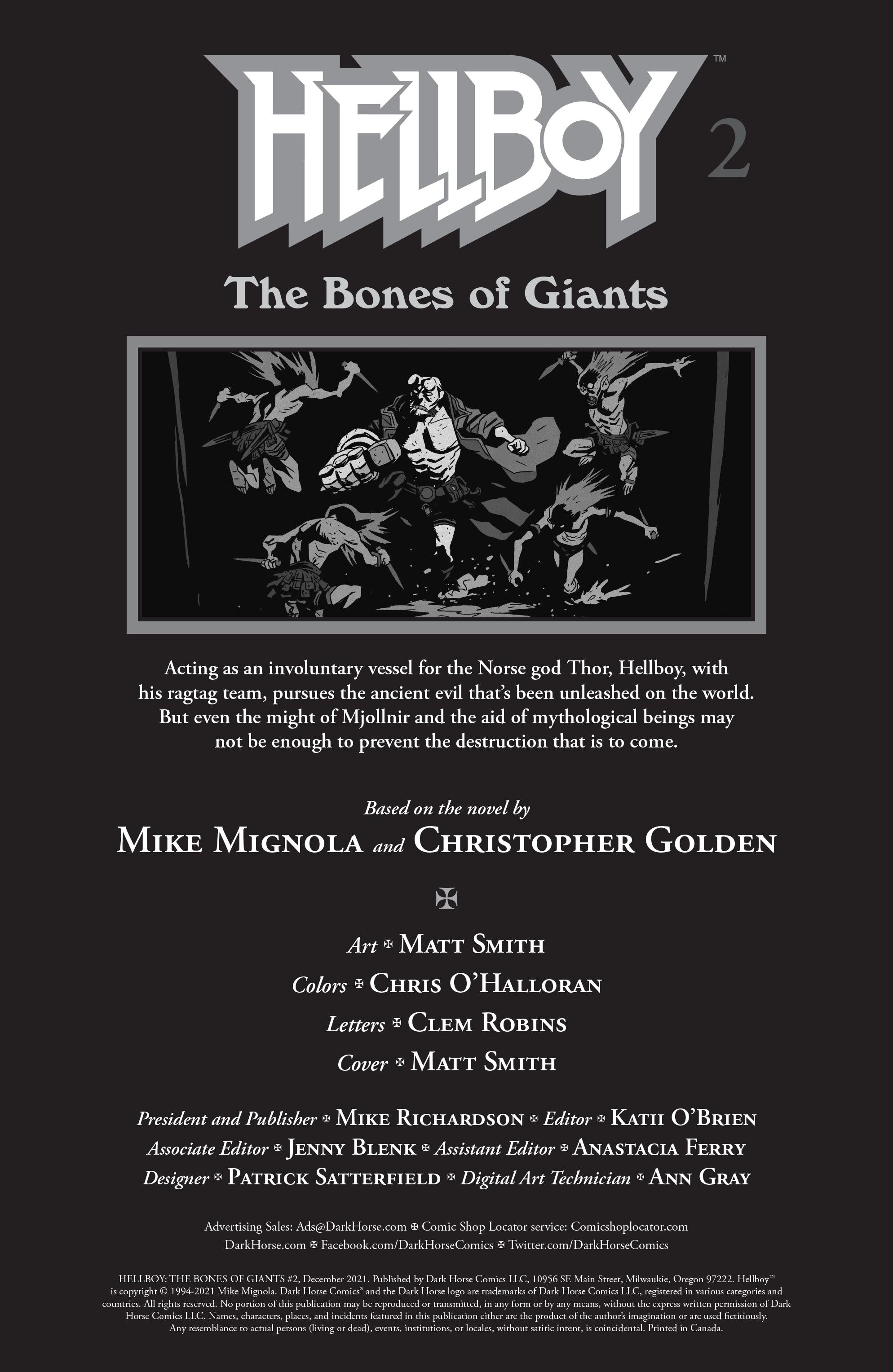 Read online Hellboy: The Bones of Giants comic -  Issue #2 - 2