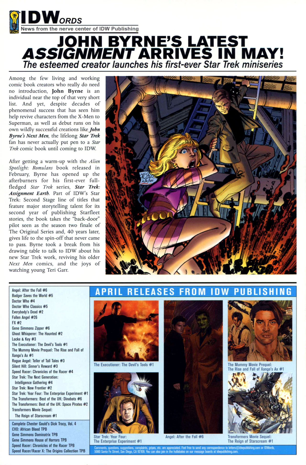 Read online Star Trek Year Four: The Enterprise Experiment comic -  Issue #1 - 26