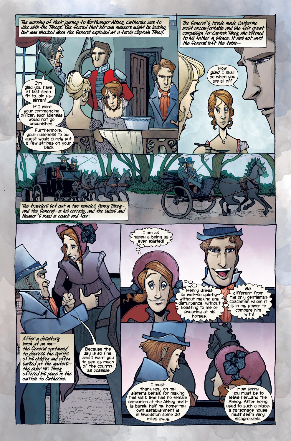 Read online Northanger Abbey comic -  Issue #4 - 5