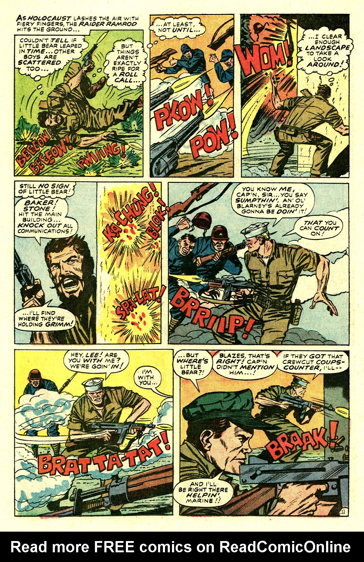 Captain Savage and his Leatherneck Raiders Issue #7 #7 - English 17