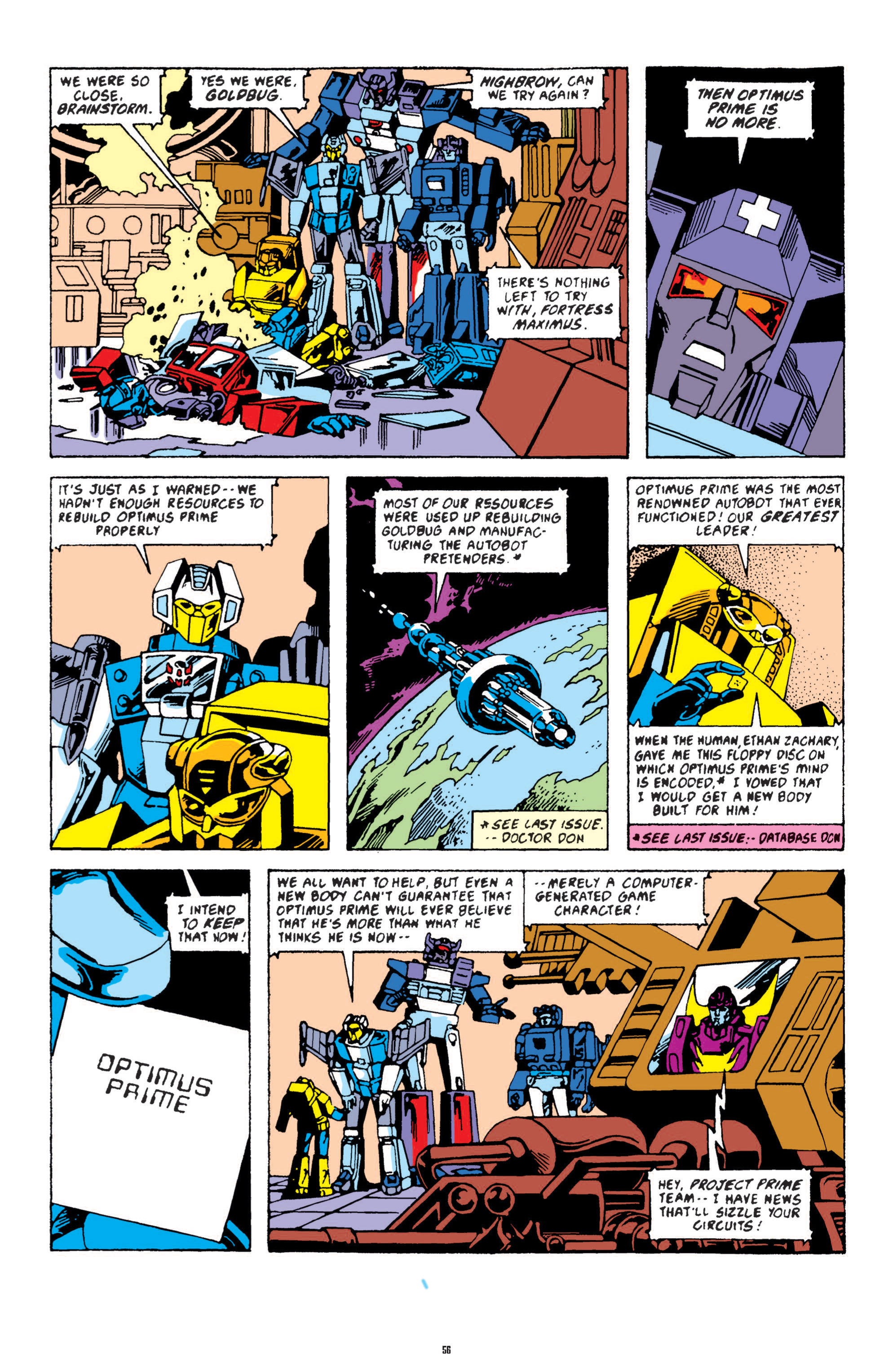 Read online The Transformers Classics comic -  Issue # TPB 4 - 57