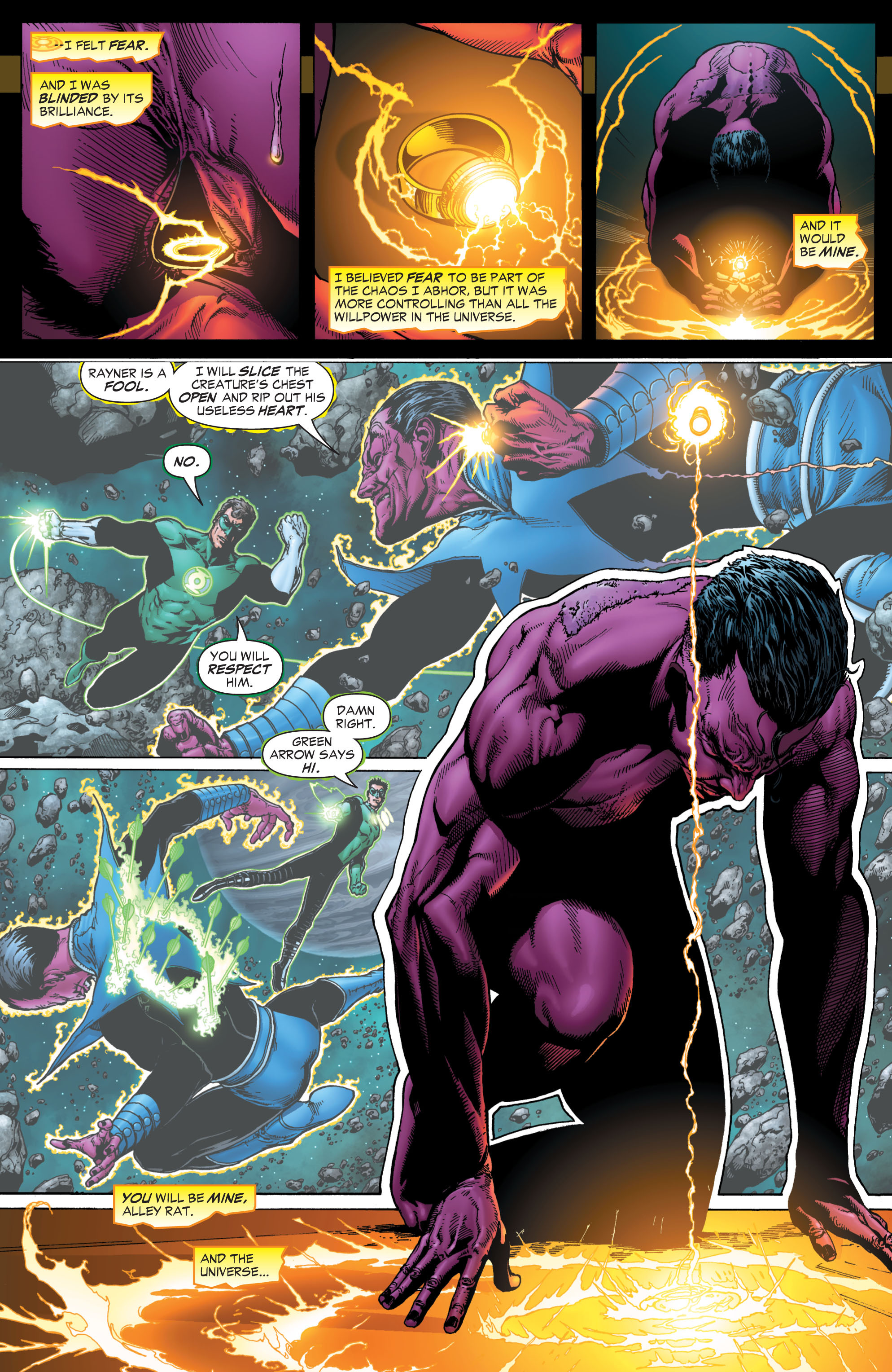 Read online Green Lantern: The Sinestro Corps War comic -  Issue # Full - 8