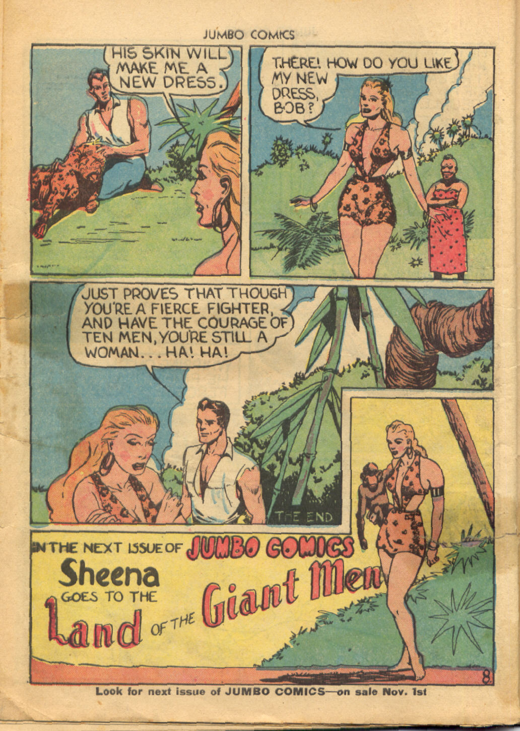 Read online Jumbo Comics comic -  Issue #10 - 11