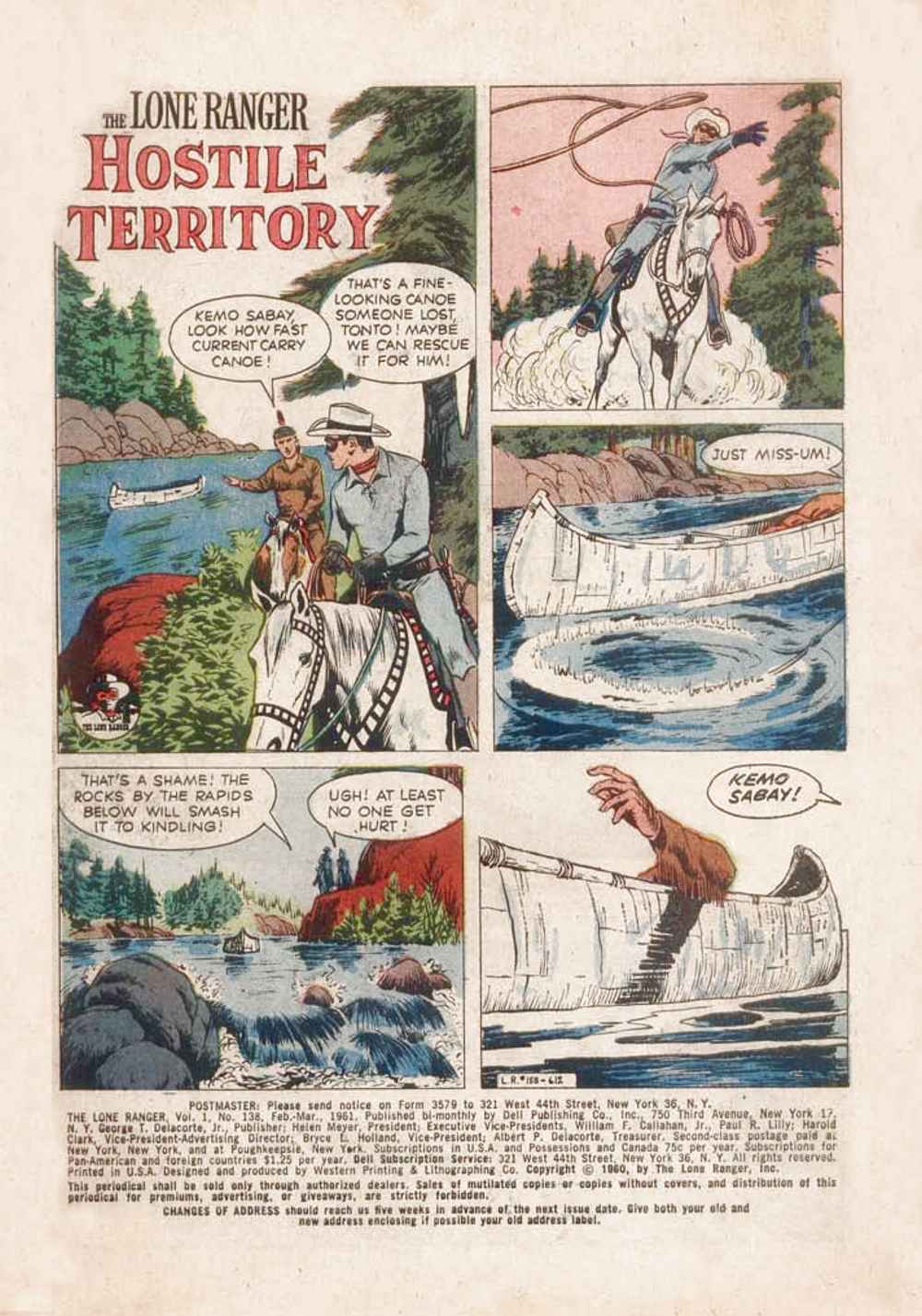 Read online The Lone Ranger (1948) comic -  Issue #138 - 3