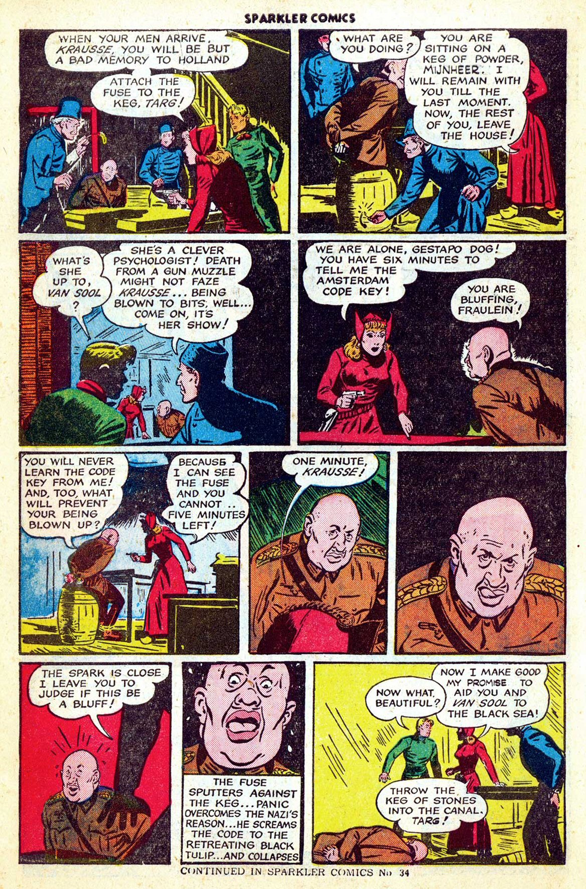 Read online Sparkler Comics comic -  Issue #33 - 43