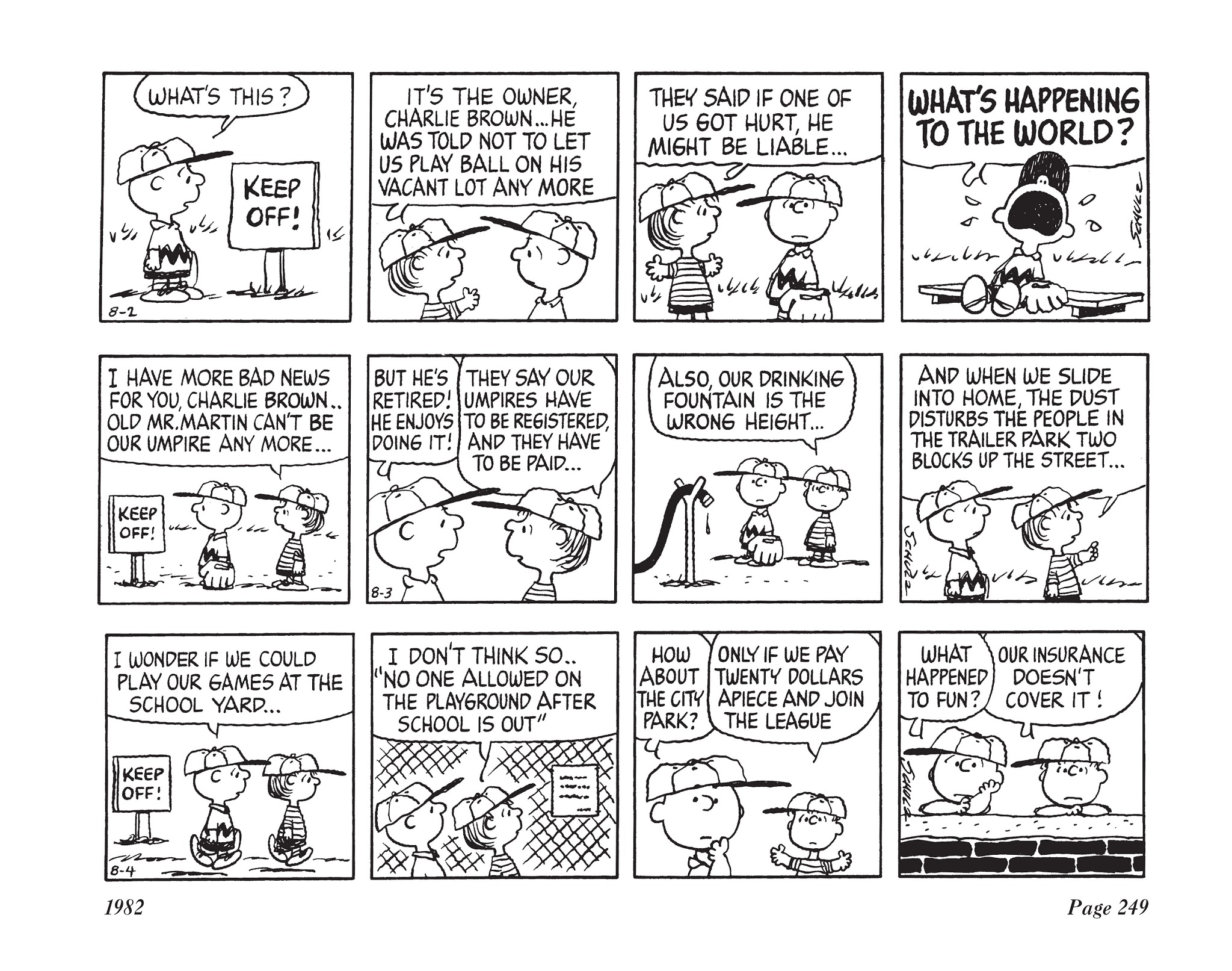 Read online The Complete Peanuts comic -  Issue # TPB 16 - 267