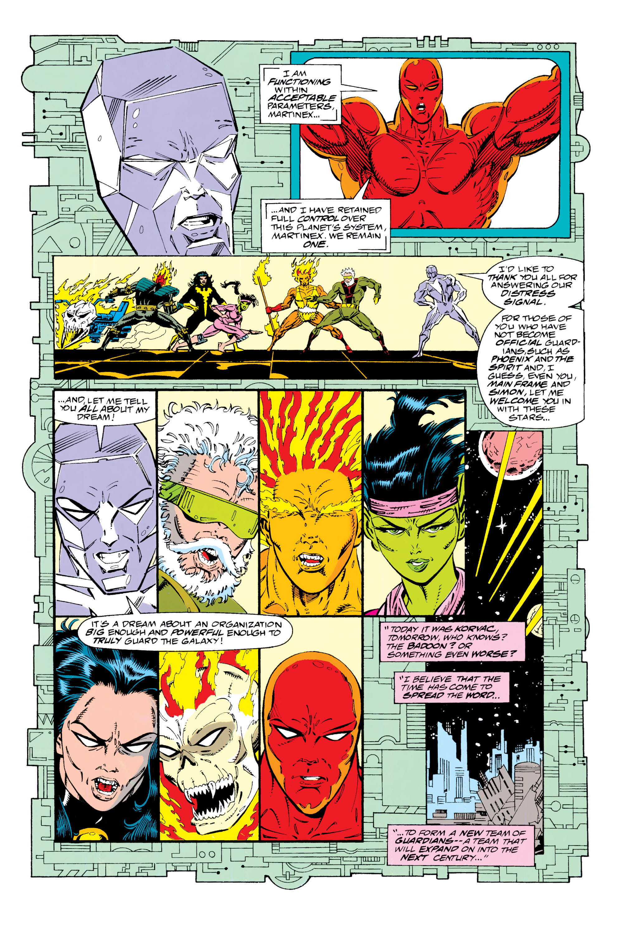 Read online Guardians of the Galaxy (1990) comic -  Issue # _TPB Guardians of the Galaxy by Jim Valentino 3 (Part 2) - 60