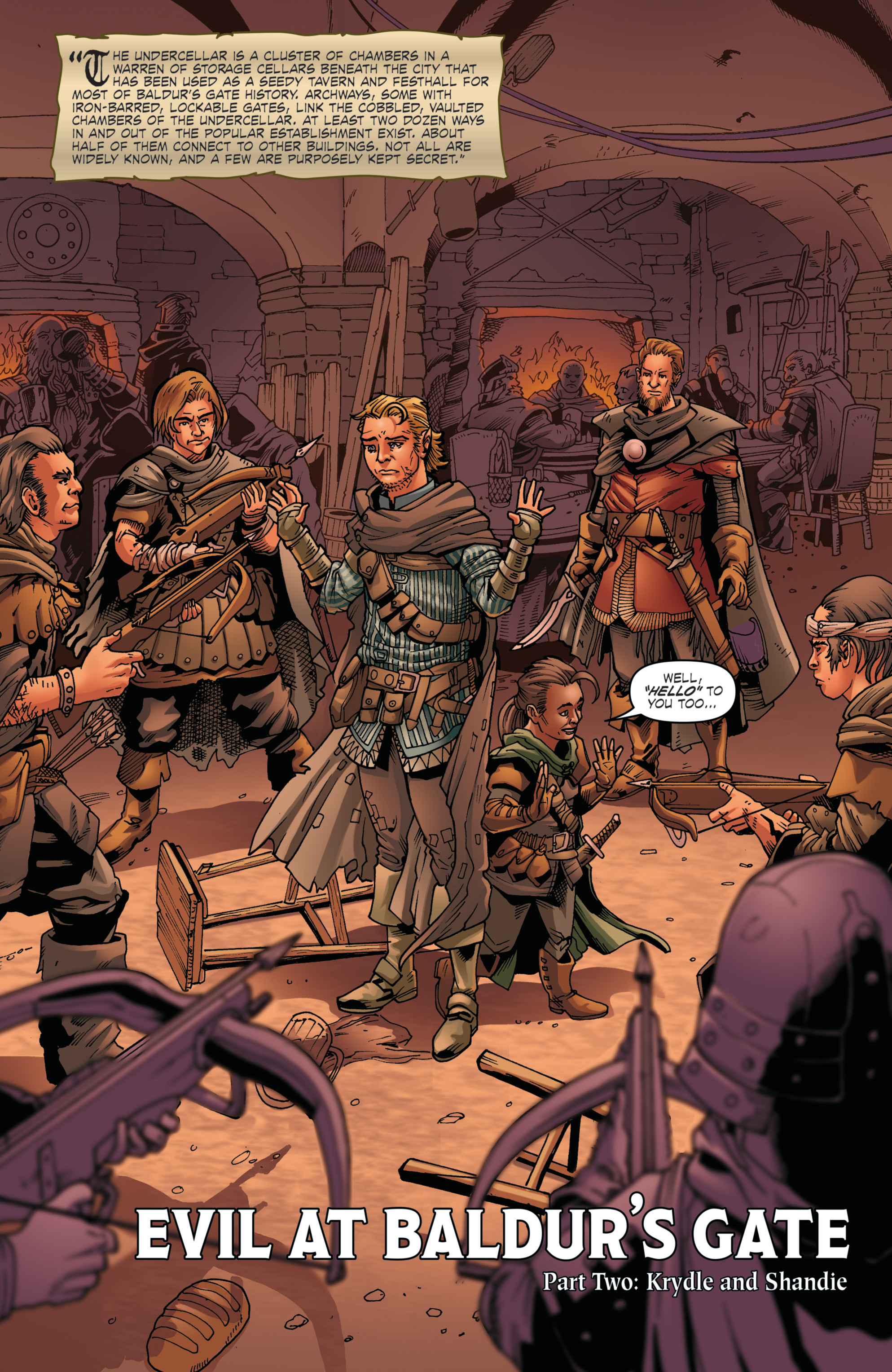 Read online Dungeons & Dragons: Evil At Baldur's Gate comic -  Issue # _TPB - 28