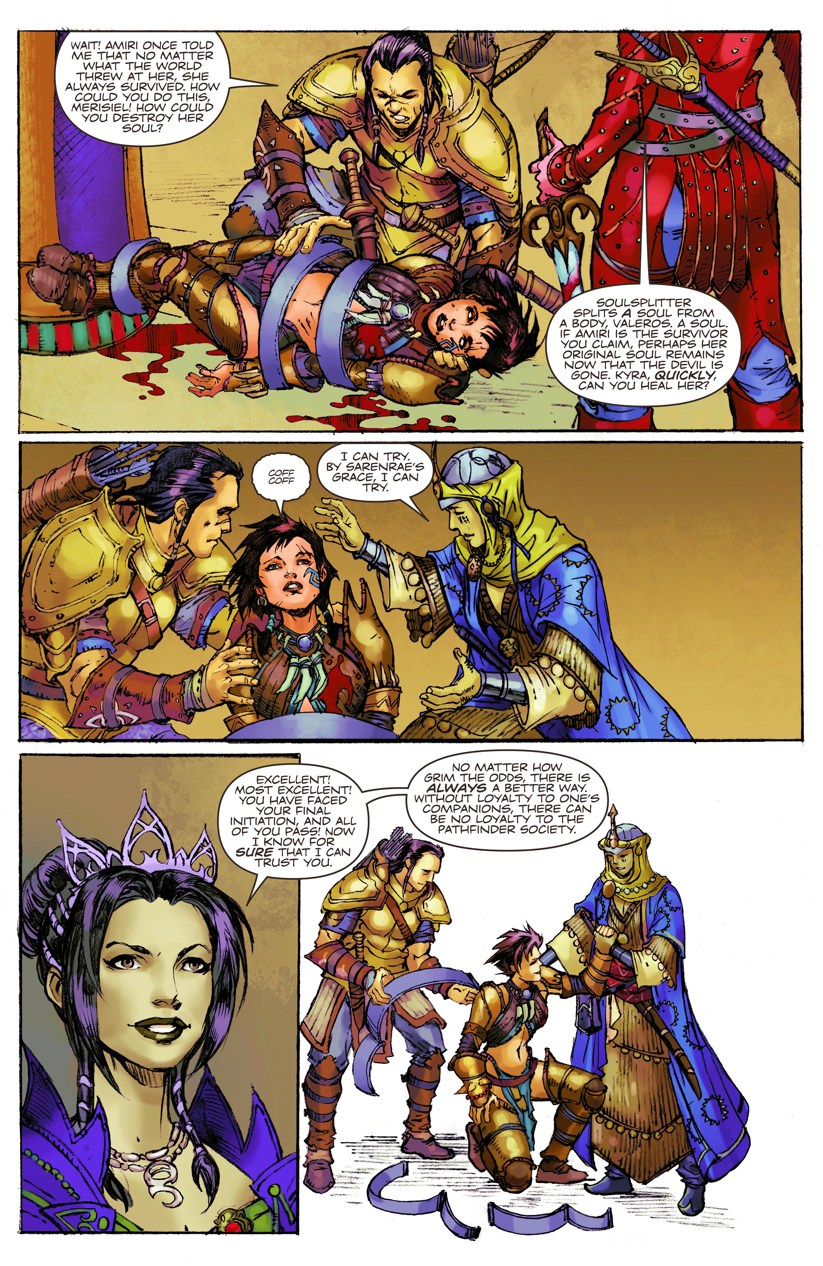 Read online Pathfinder: Origins comic -  Issue #6 - 25