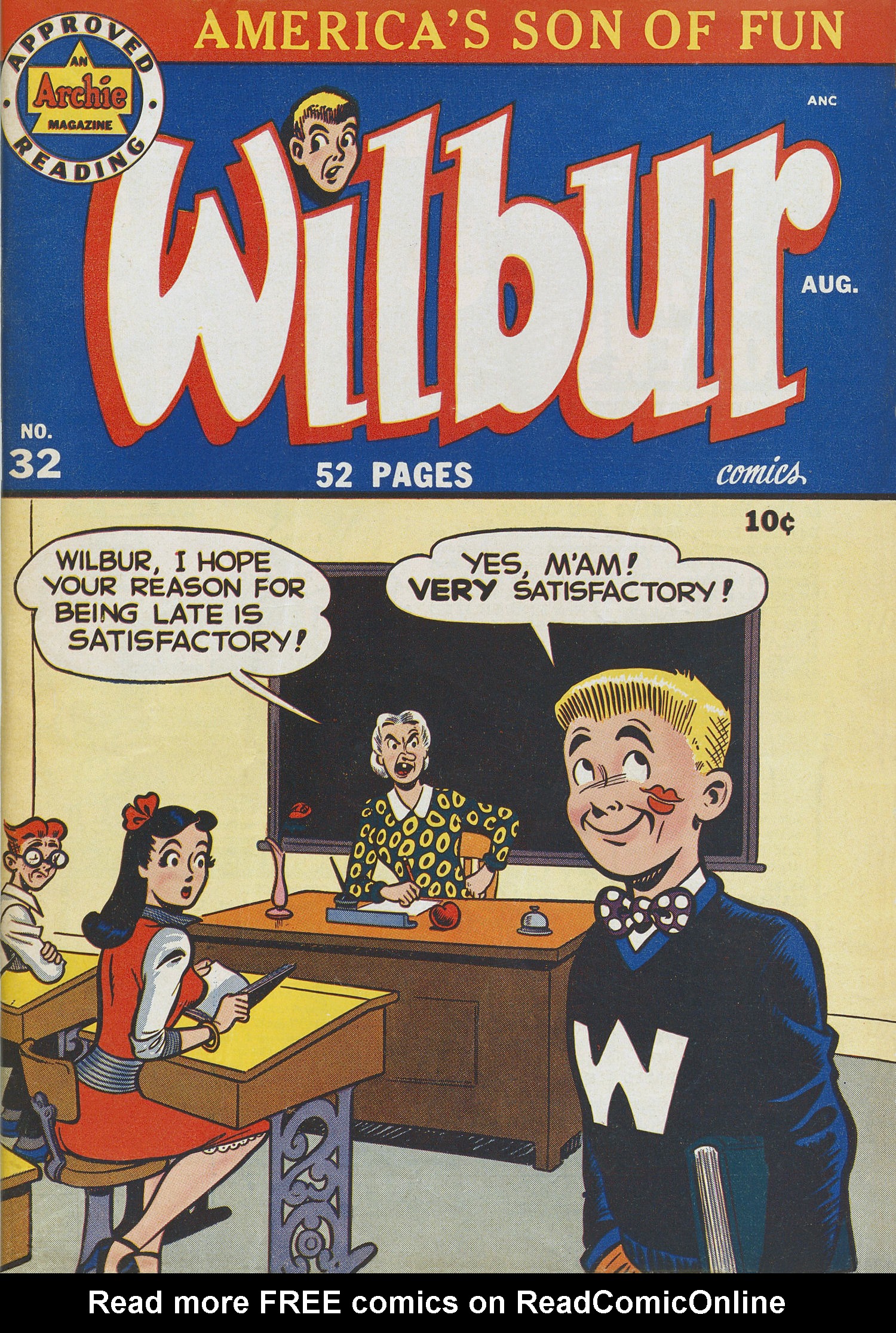 Read online Wilbur Comics comic -  Issue #32 - 1