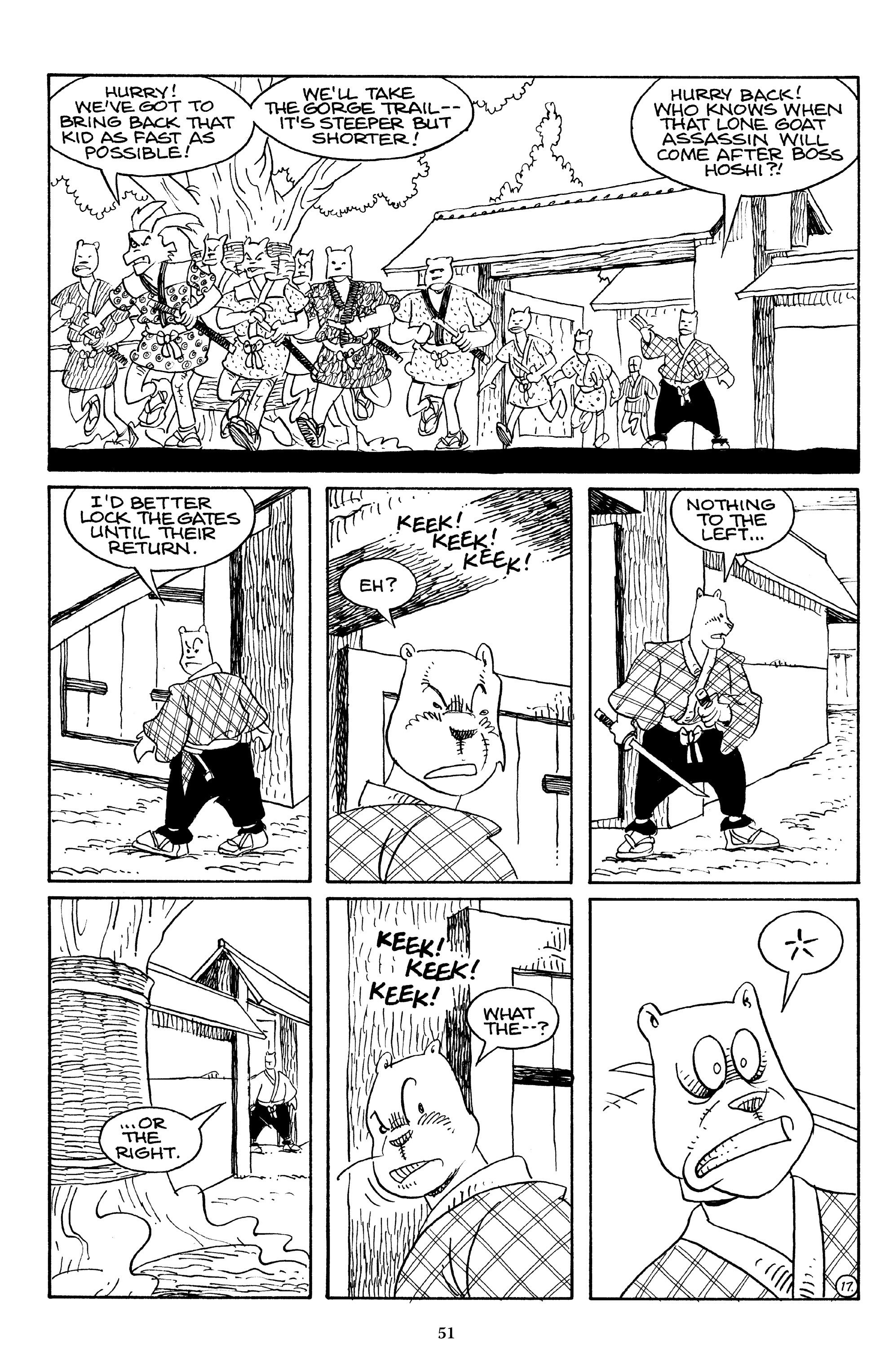 Read online The Usagi Yojimbo Saga comic -  Issue # TPB 4 - 51