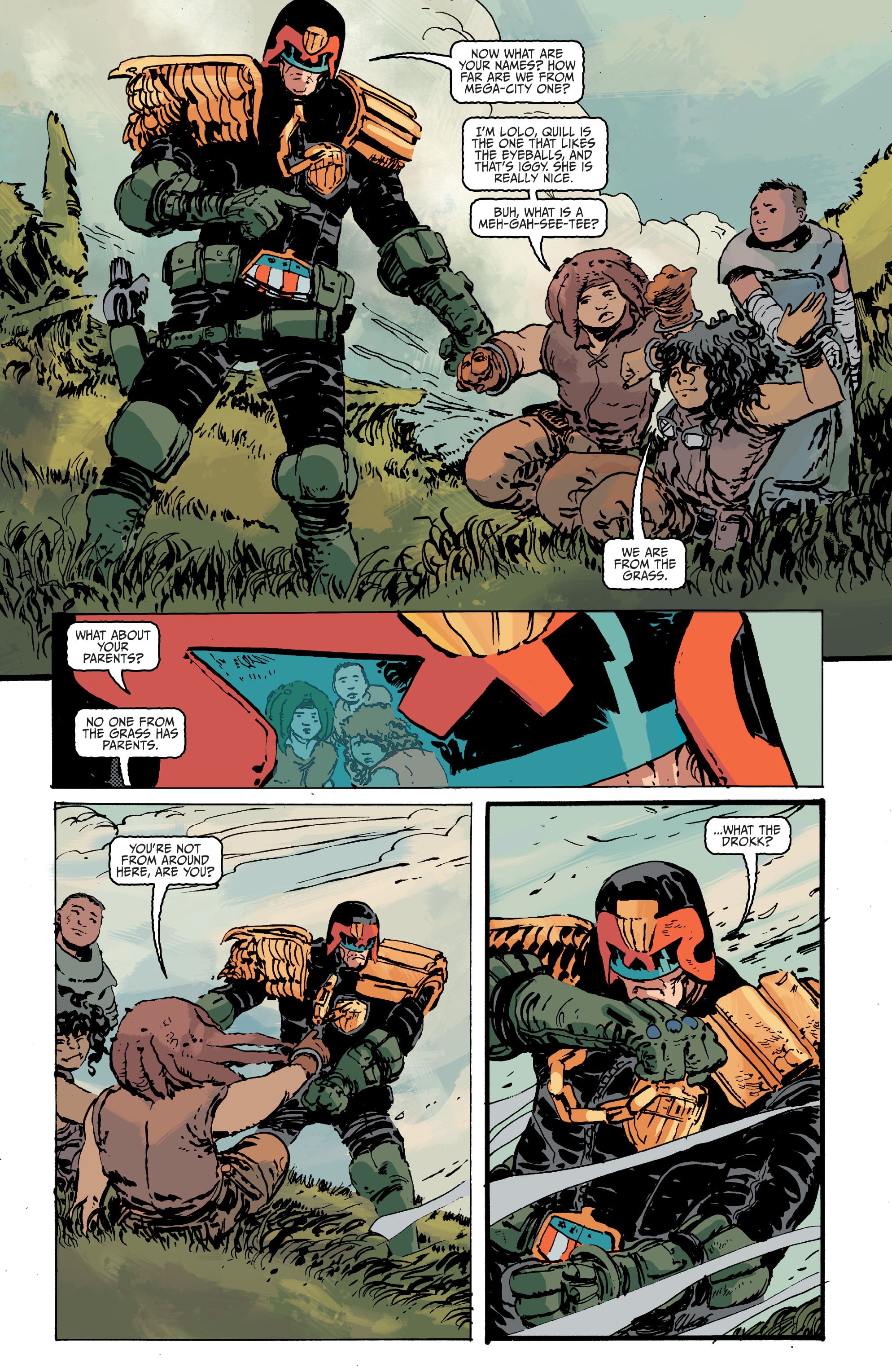 Read online Judge Dredd: 100-Page Giant comic -  Issue # TPB - 10